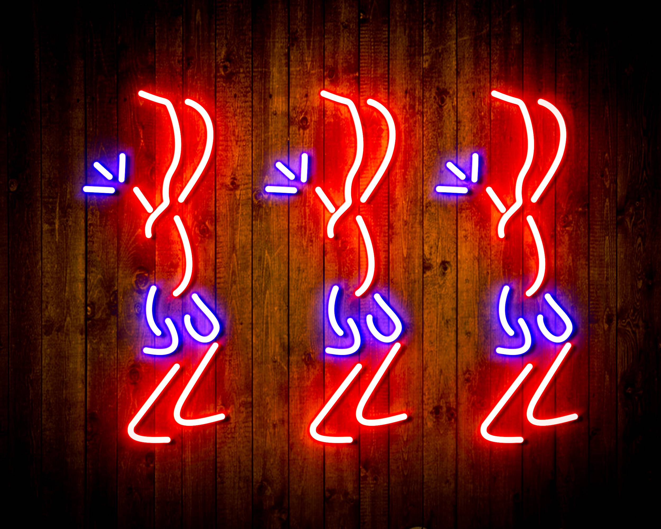 Dancers for Crown Royal Handmade LED Neon Light Sign