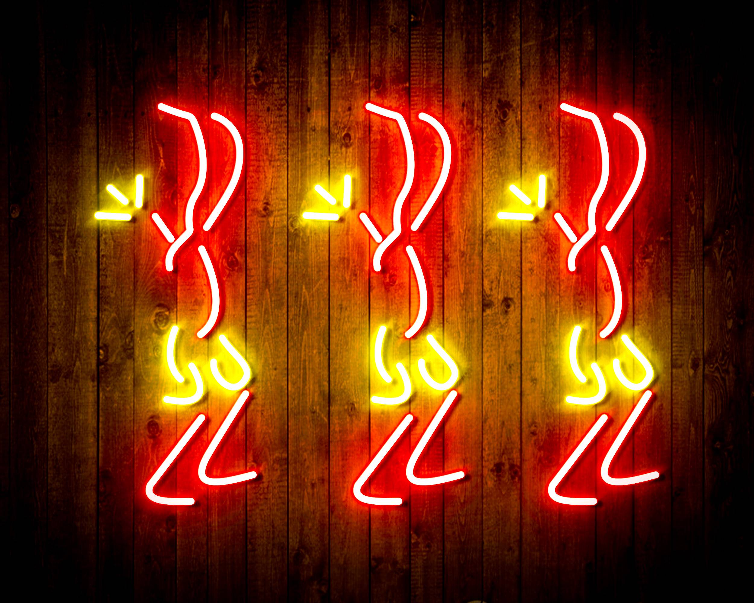 Dancers for Crown Royal Handmade LED Neon Light Sign