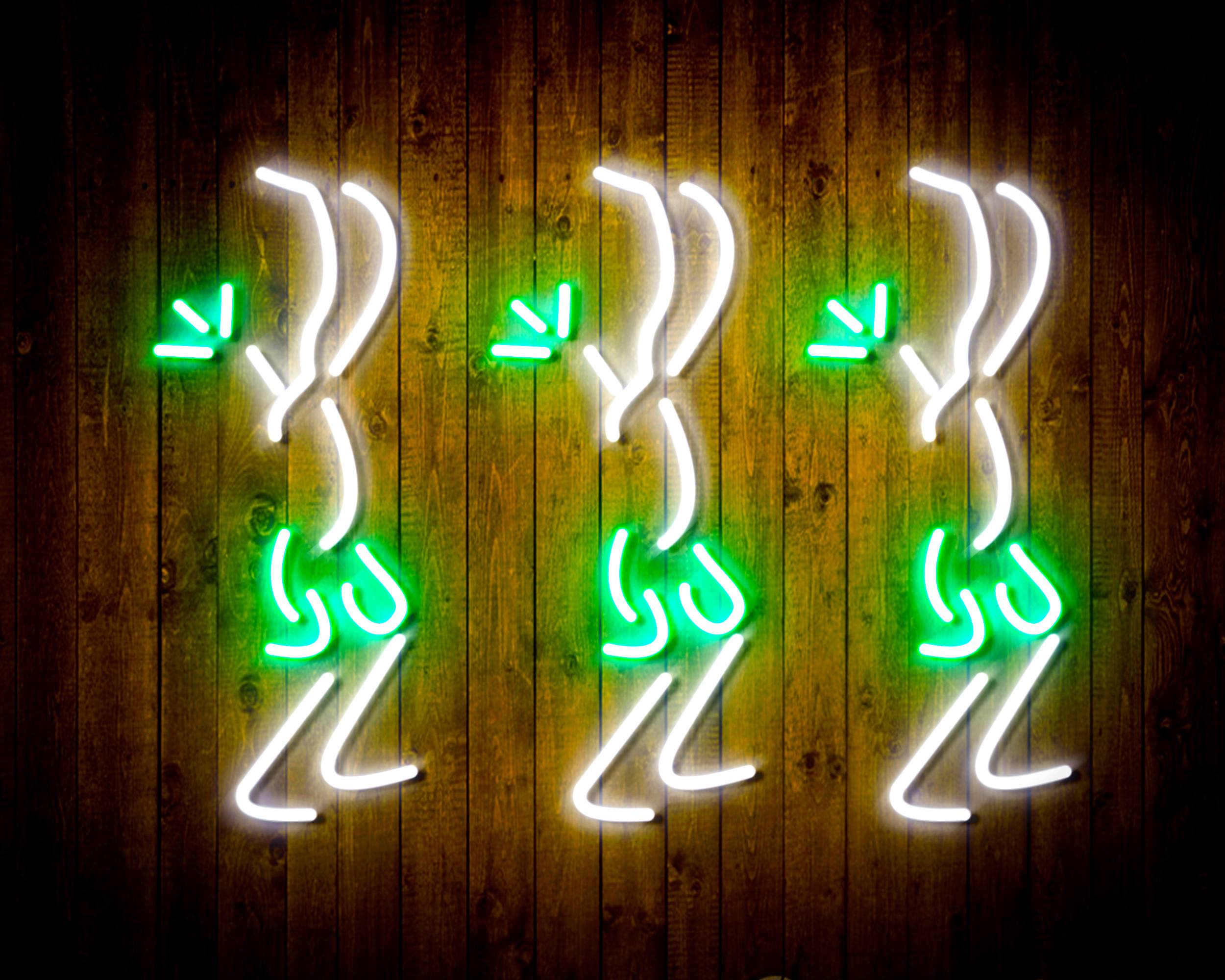 Dancers for Crown Royal Handmade LED Neon Light Sign