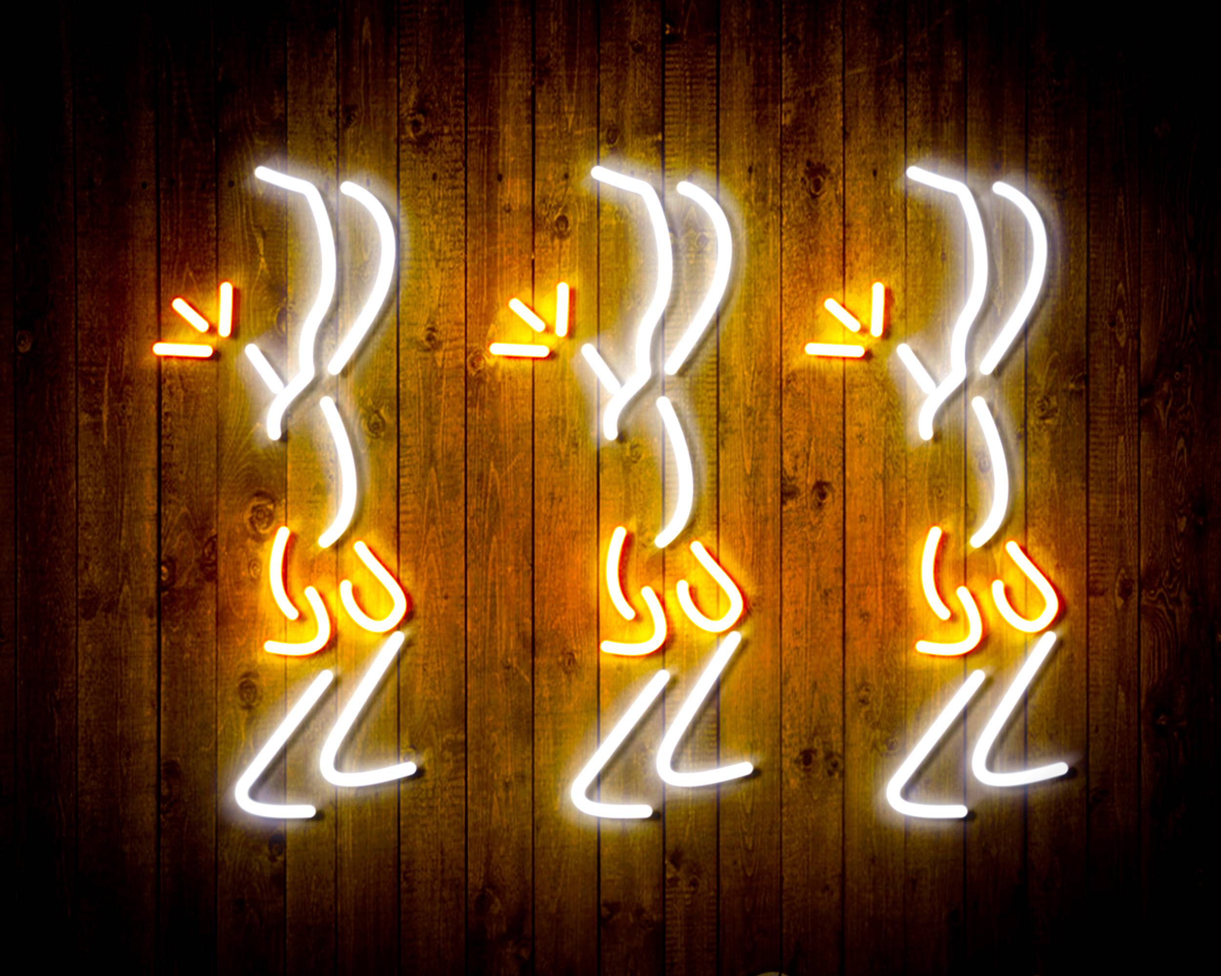 Dancers for Crown Royal Handmade LED Neon Light Sign