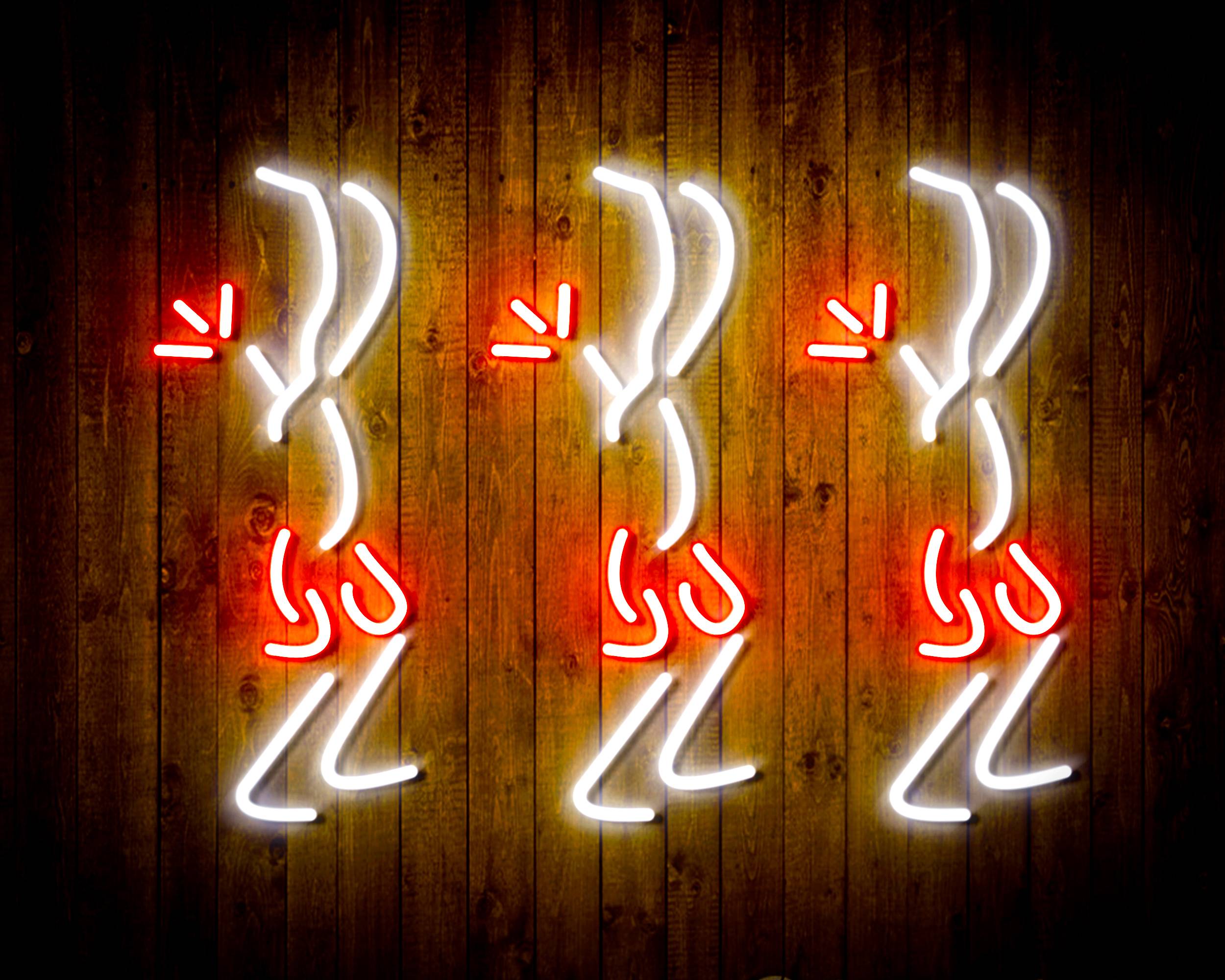 Dancers for Crown Royal Handmade LED Neon Light Sign