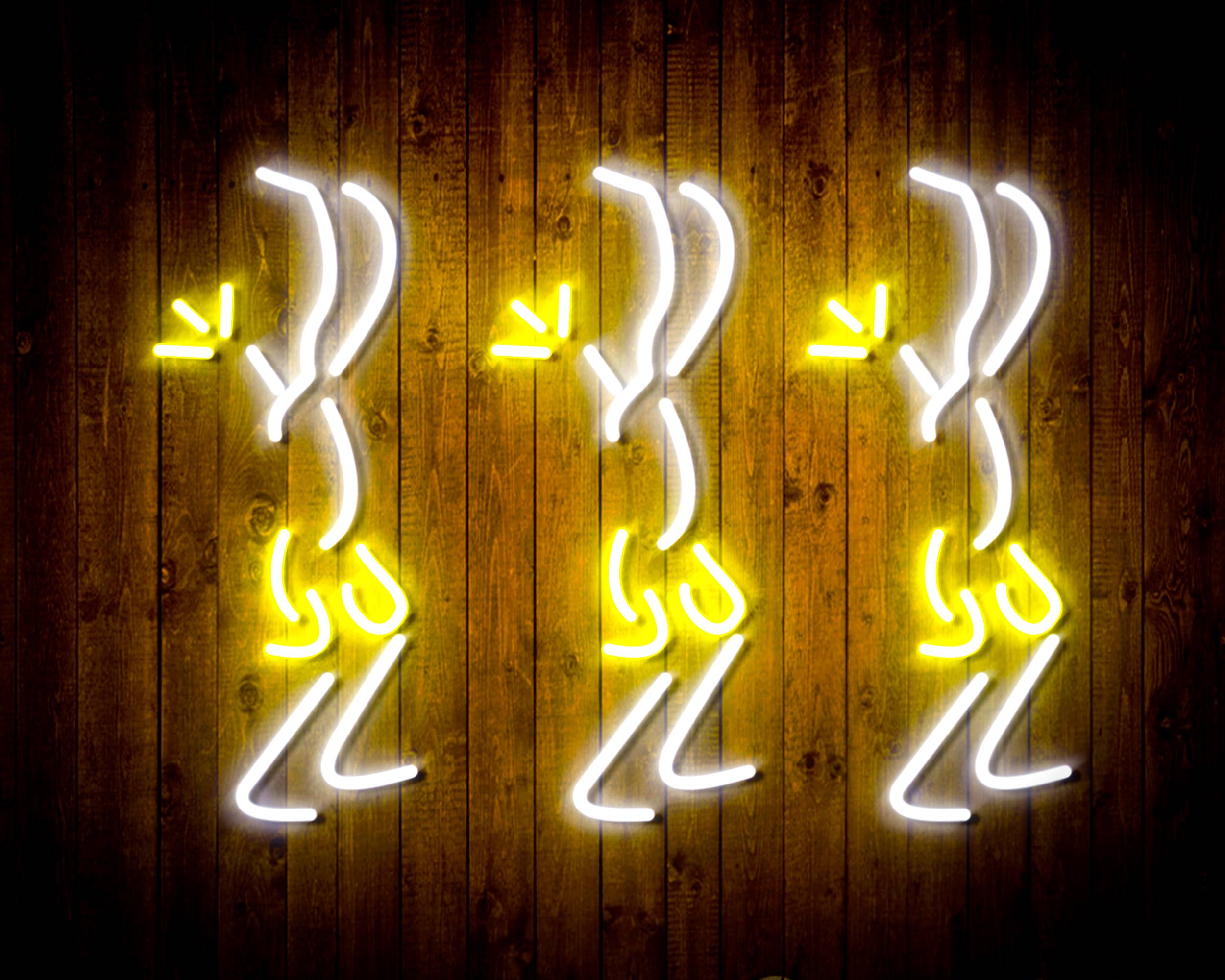 Dancers for Crown Royal Handmade LED Neon Light Sign