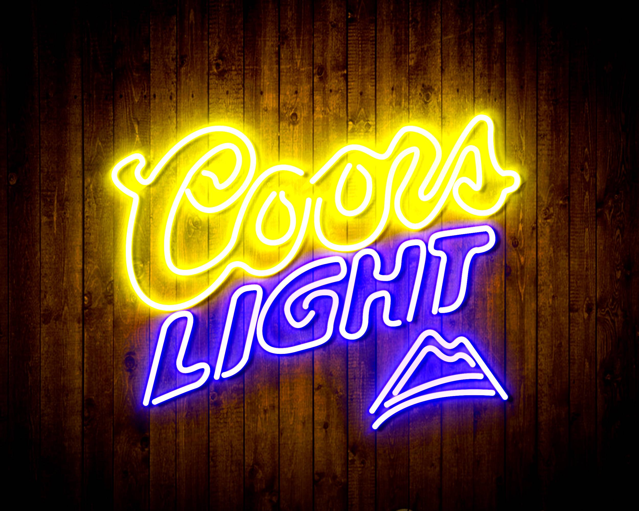 Coors Light Hill Handmade LED Neon Light Sign