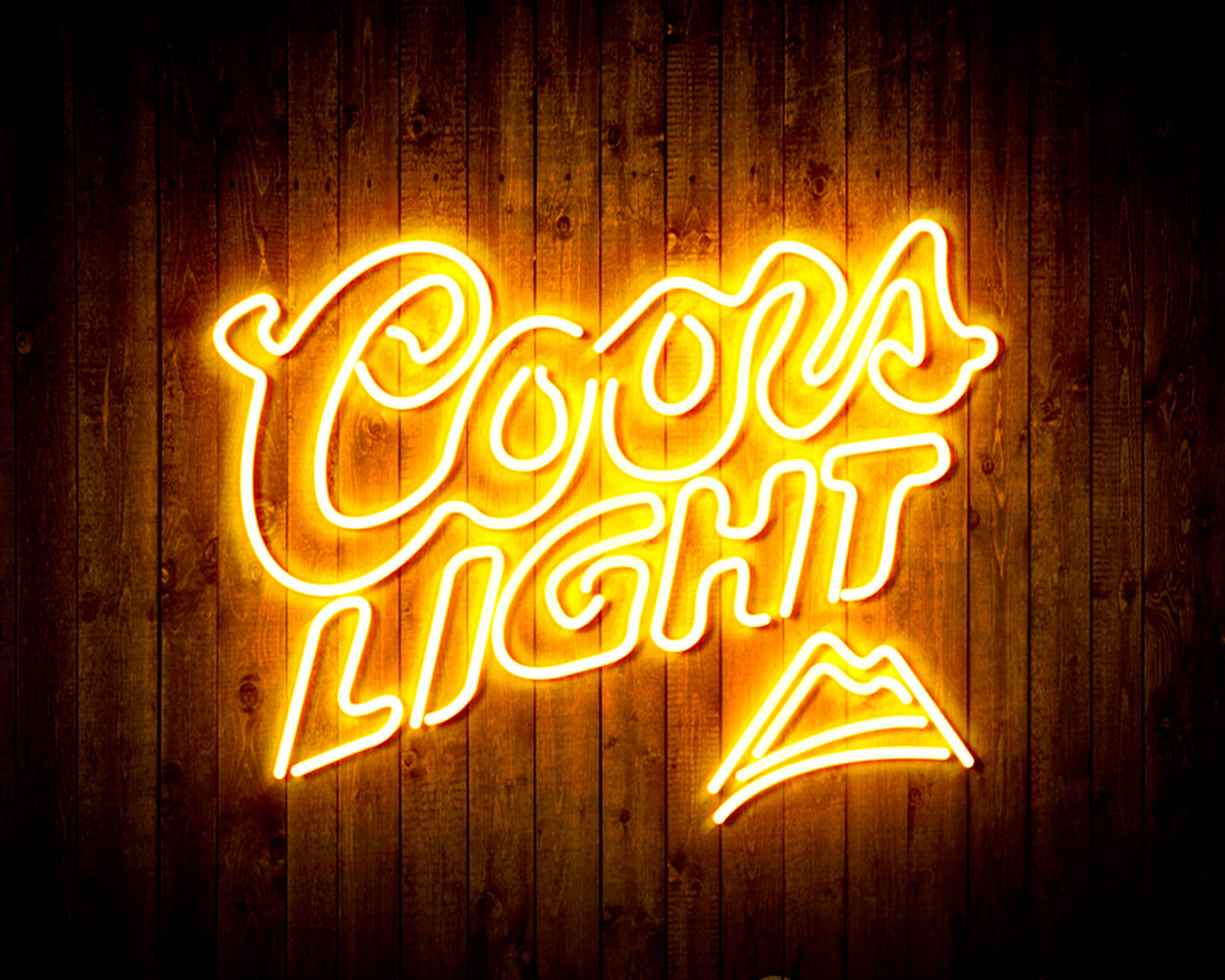 Coors Light Hill Handmade LED Neon Light Sign