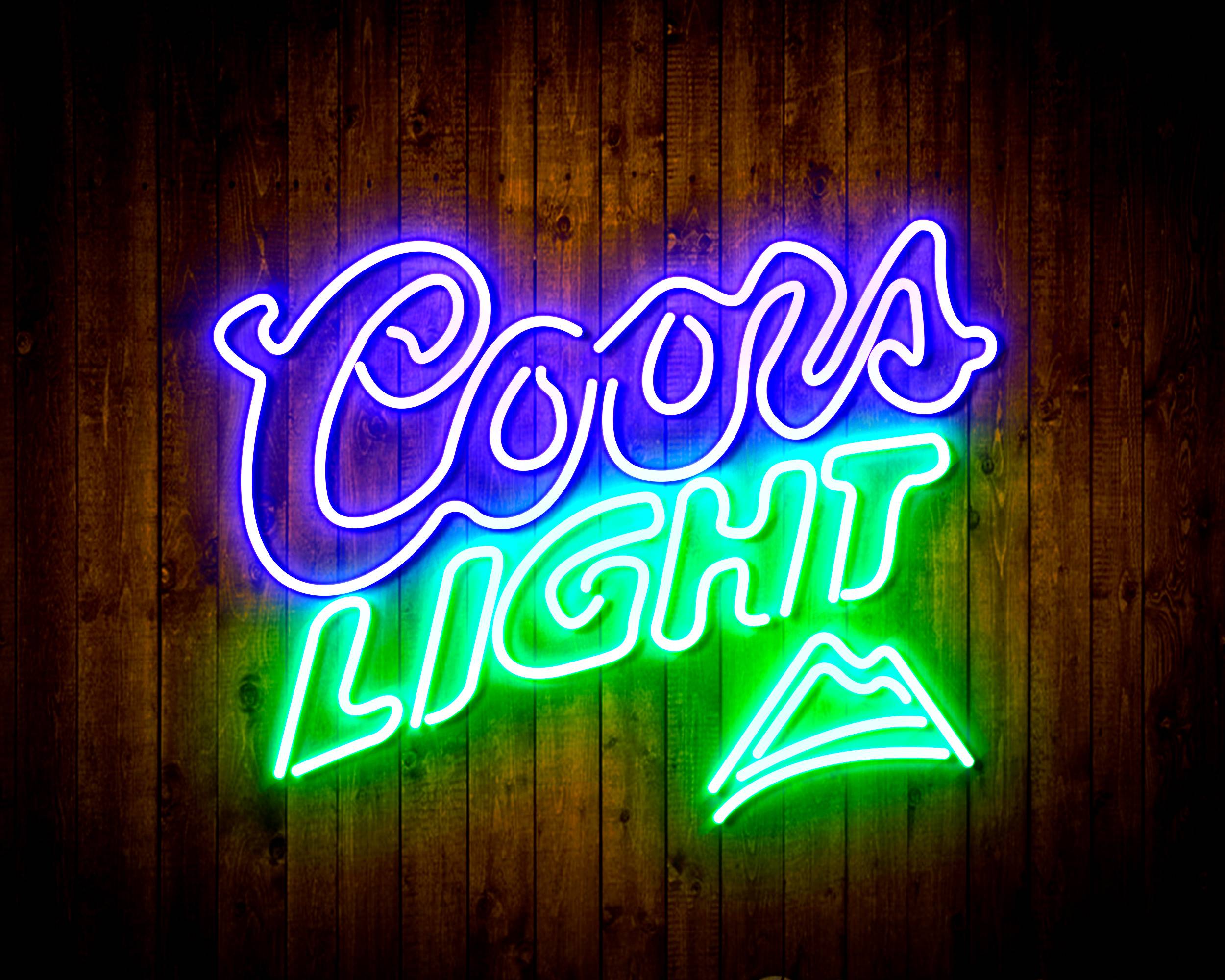 Coors Light Hill Handmade LED Neon Light Sign