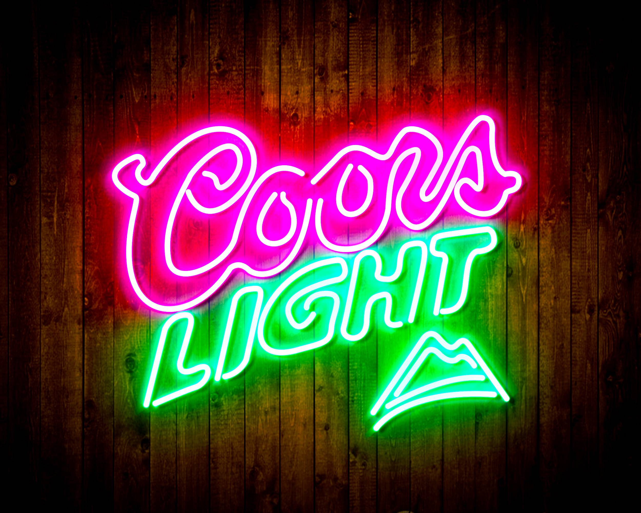 Coors Light Hill Handmade LED Neon Light Sign