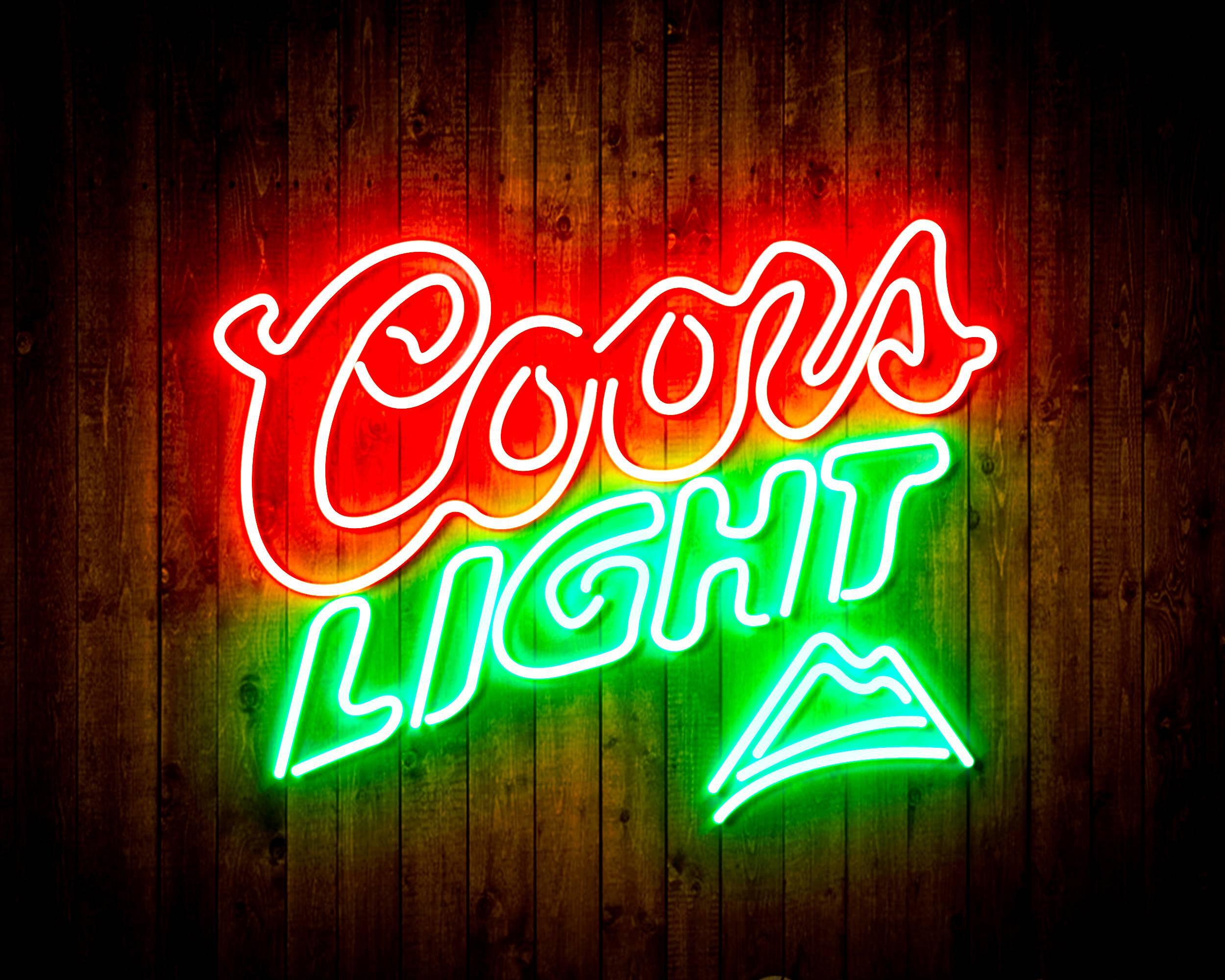 Coors Light Hill Handmade LED Neon Light Sign