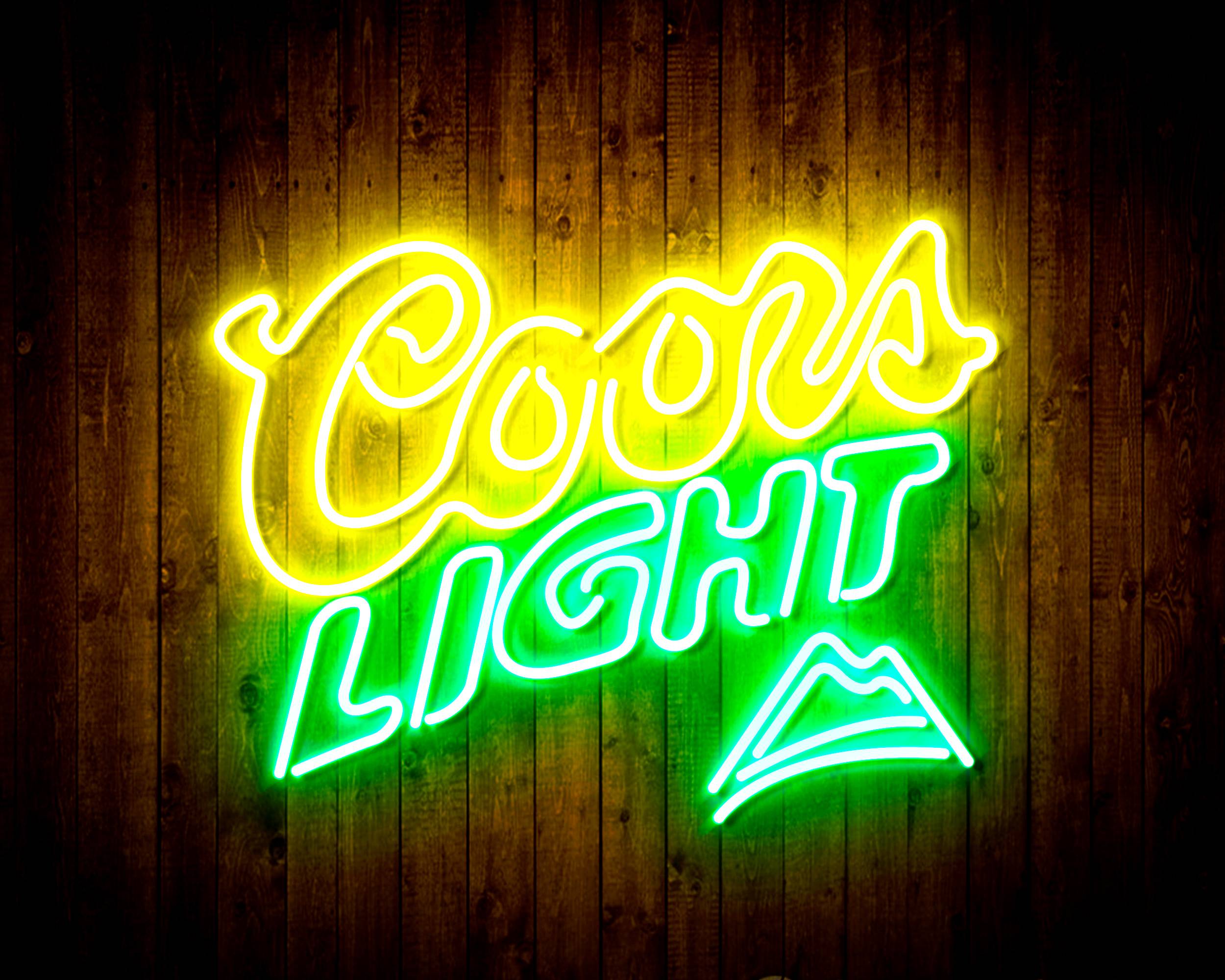 Coors Light Hill Handmade LED Neon Light Sign