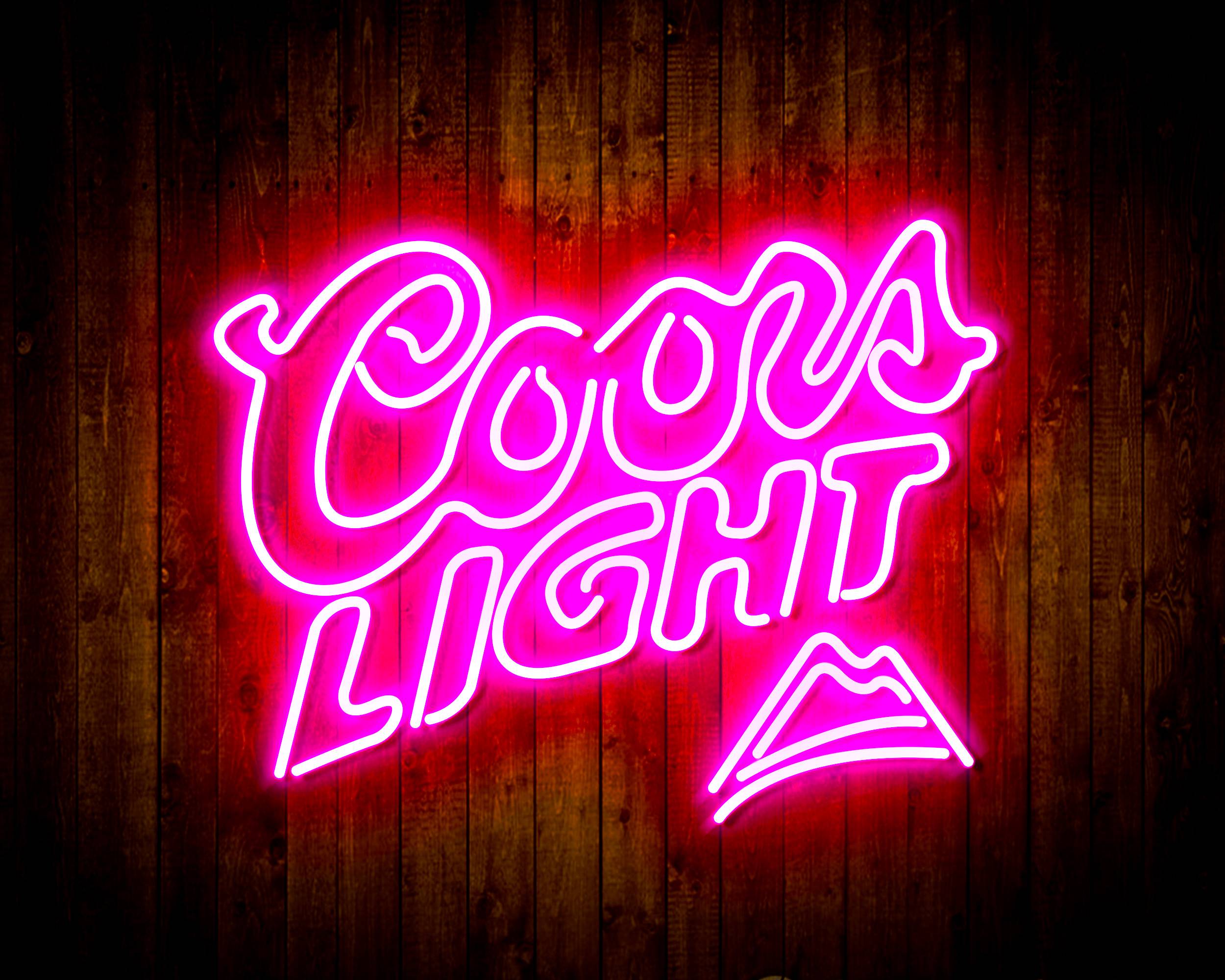 Coors Light Hill Handmade LED Neon Light Sign