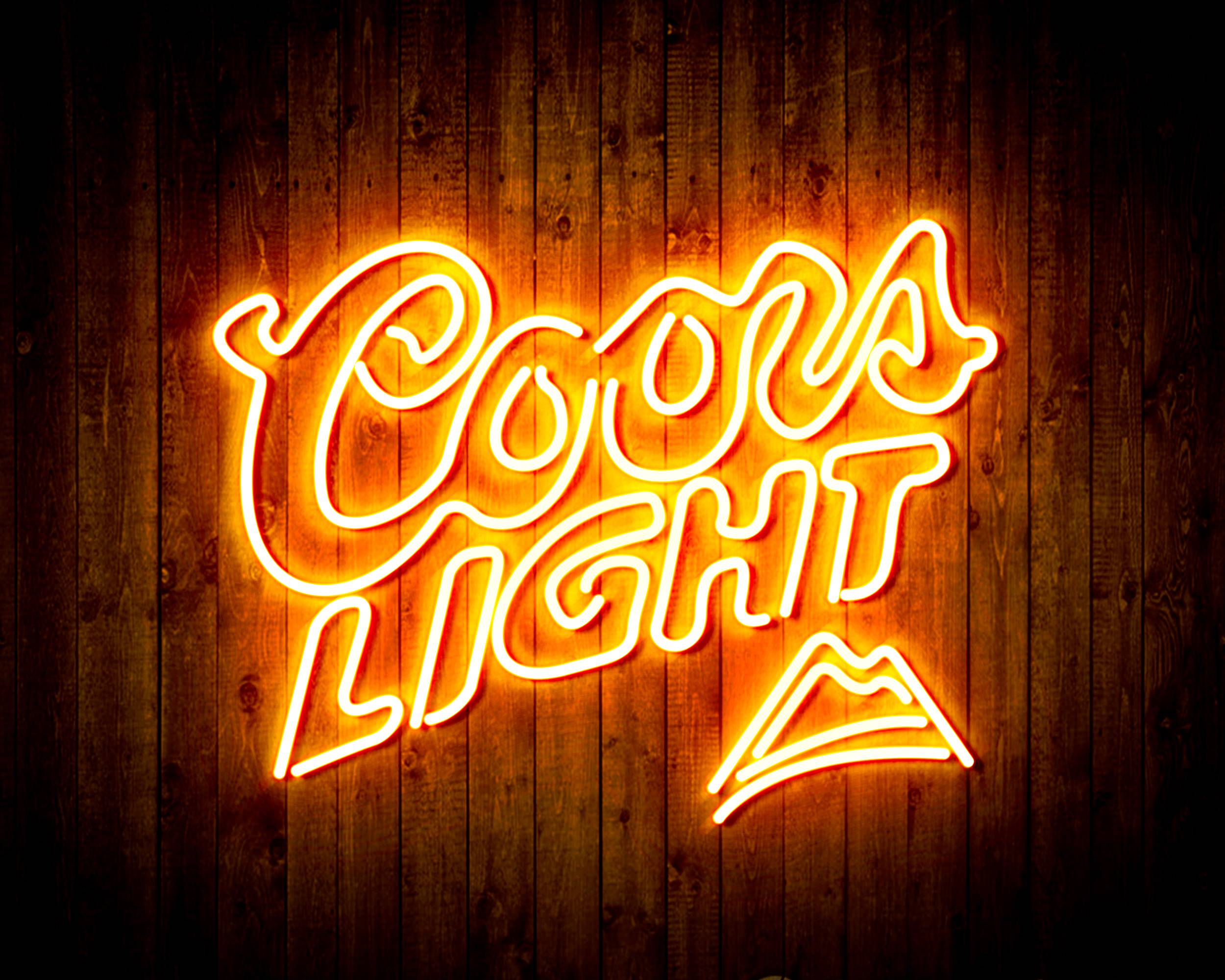 Coors Light Hill Handmade LED Neon Light Sign