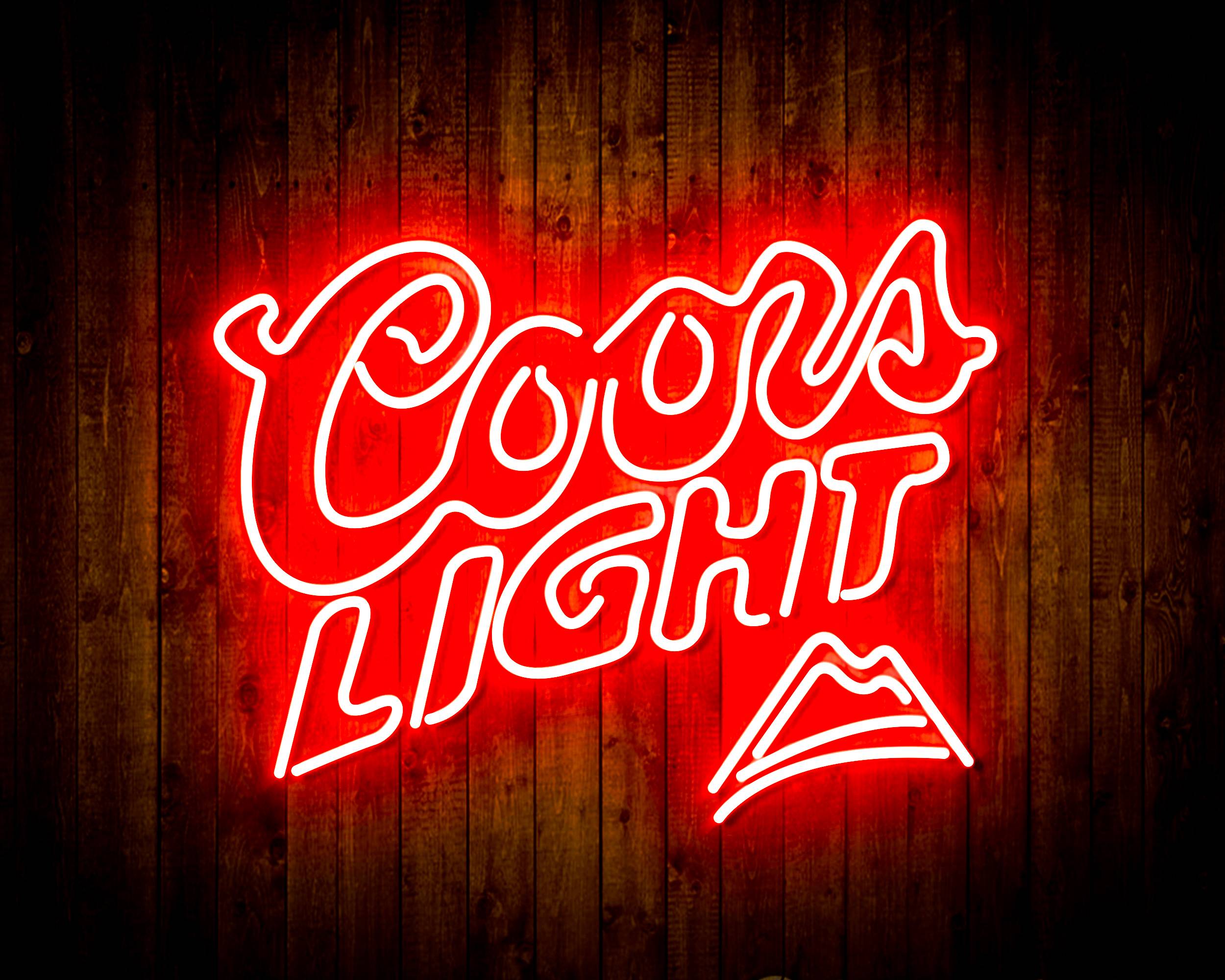 Coors Light Hill Handmade LED Neon Light Sign