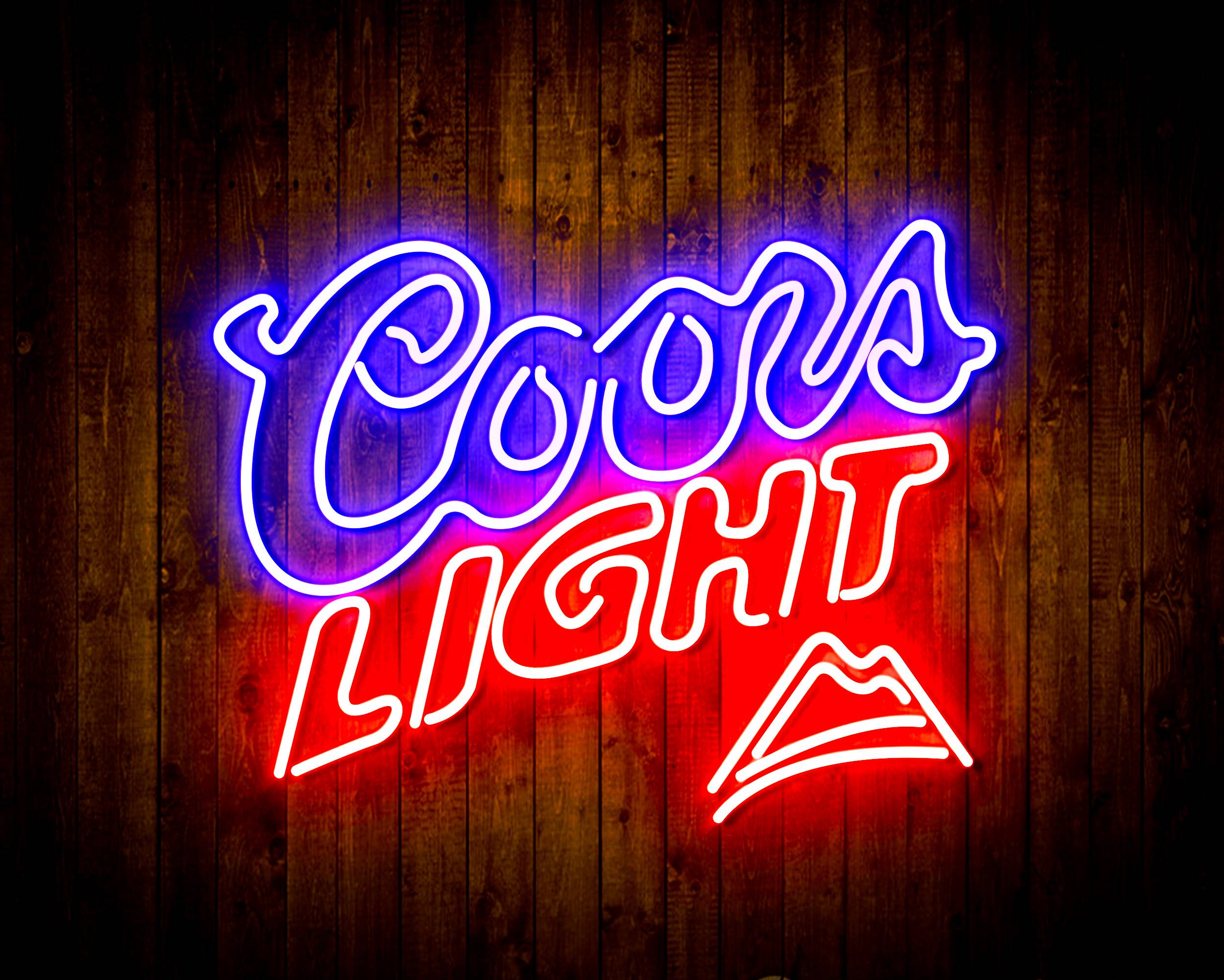 Coors Light Hill Handmade LED Neon Light Sign