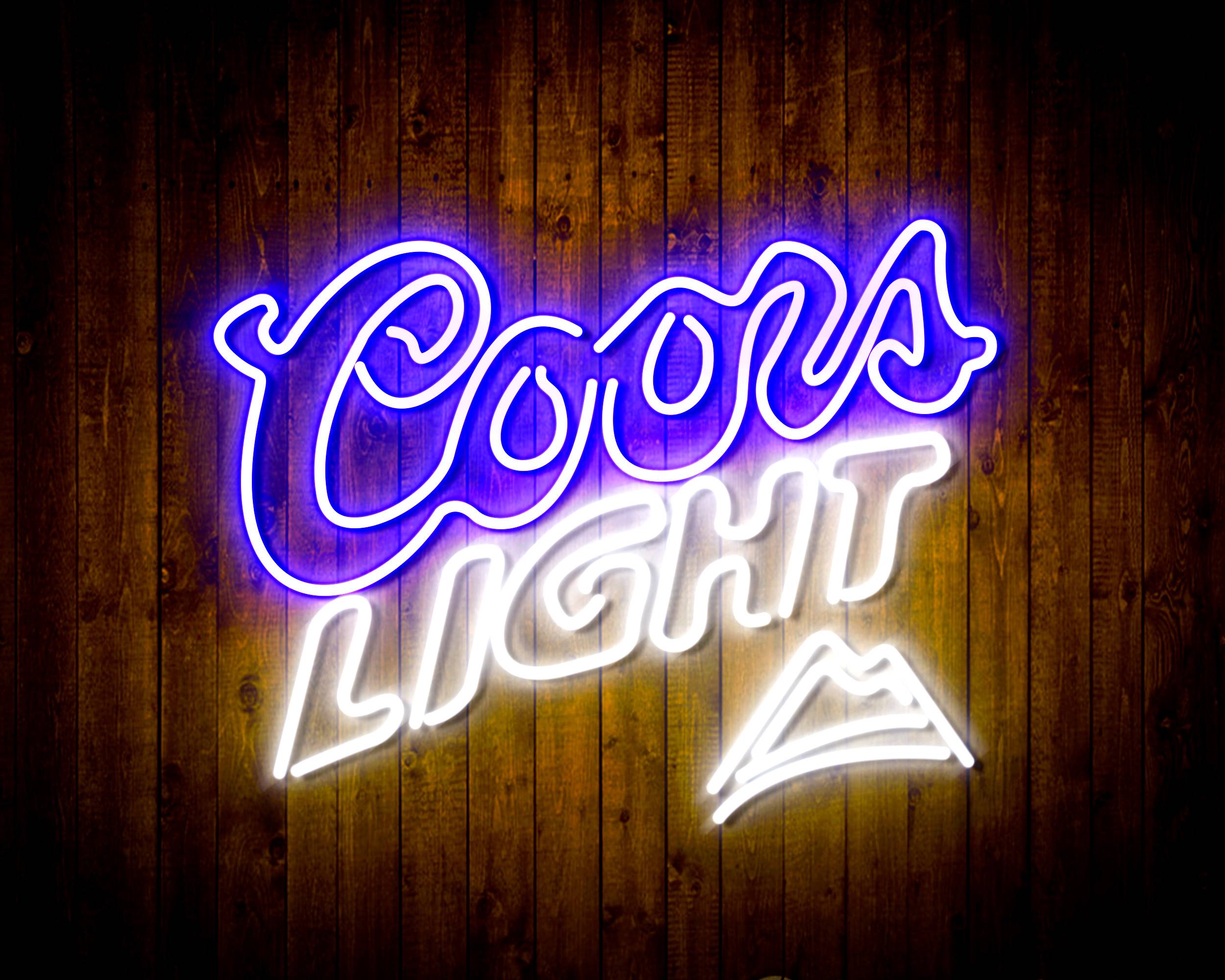 Coors Light Hill Handmade LED Neon Light Sign