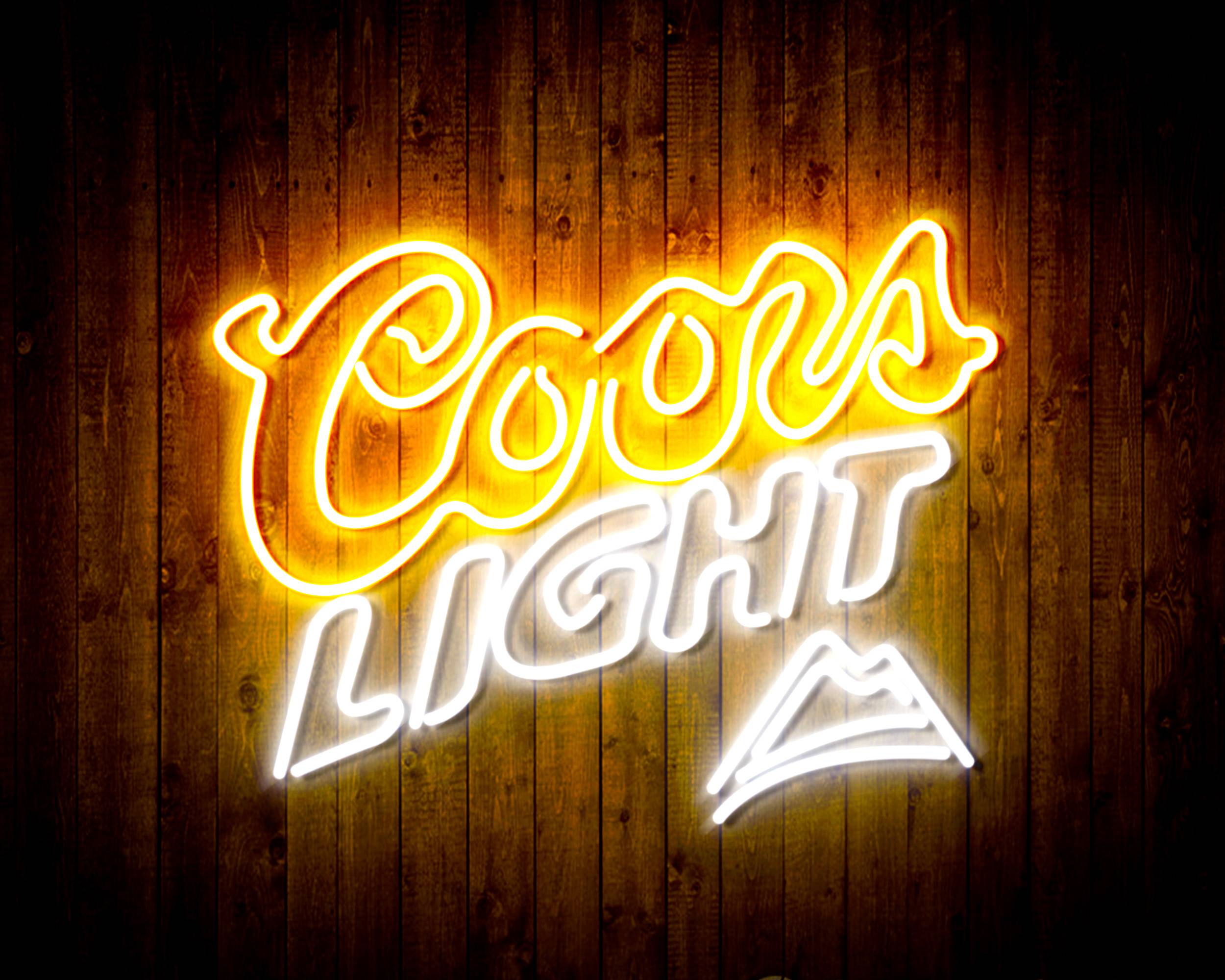 Coors Light Hill Handmade LED Neon Light Sign