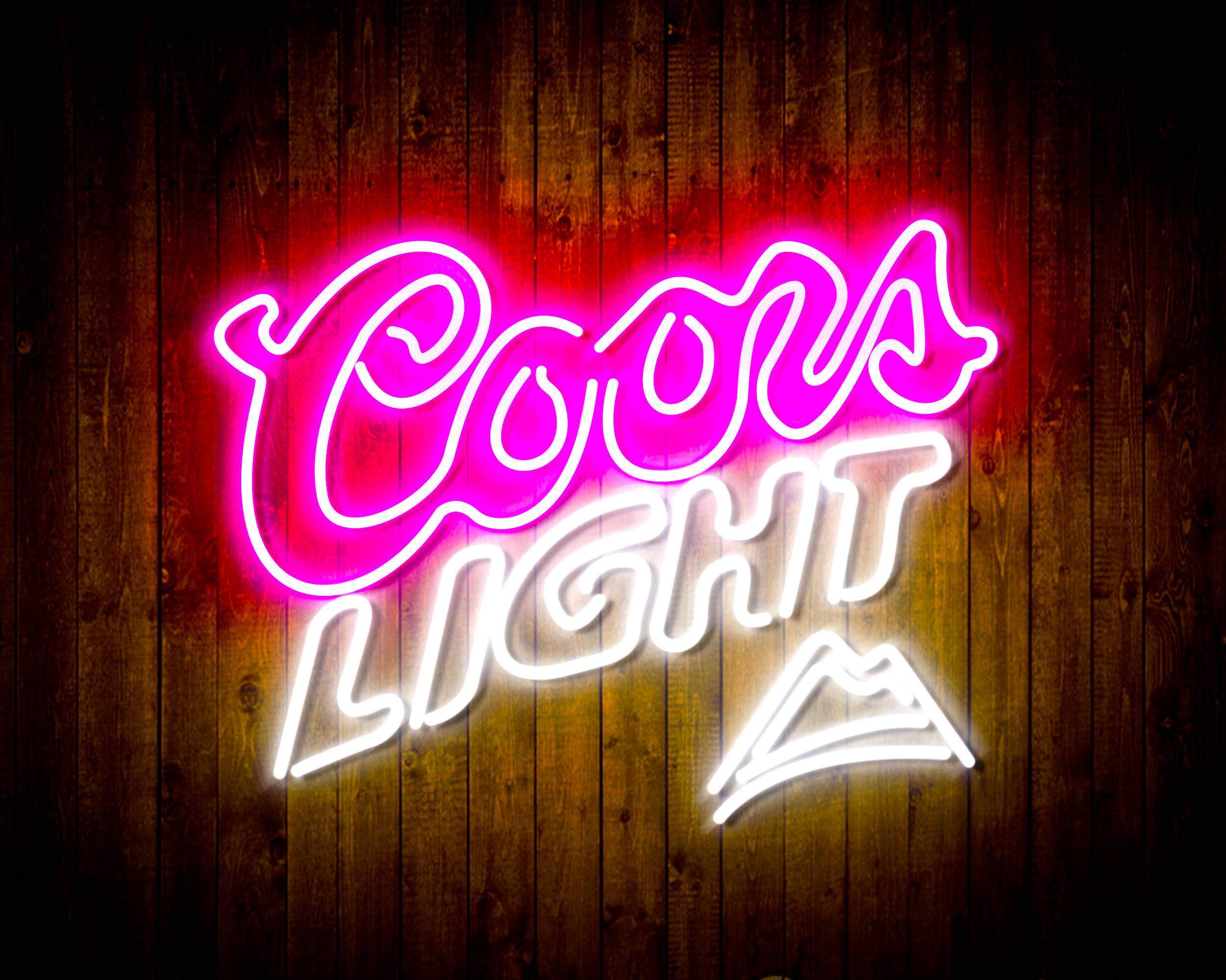 Coors Light Hill Handmade LED Neon Sign