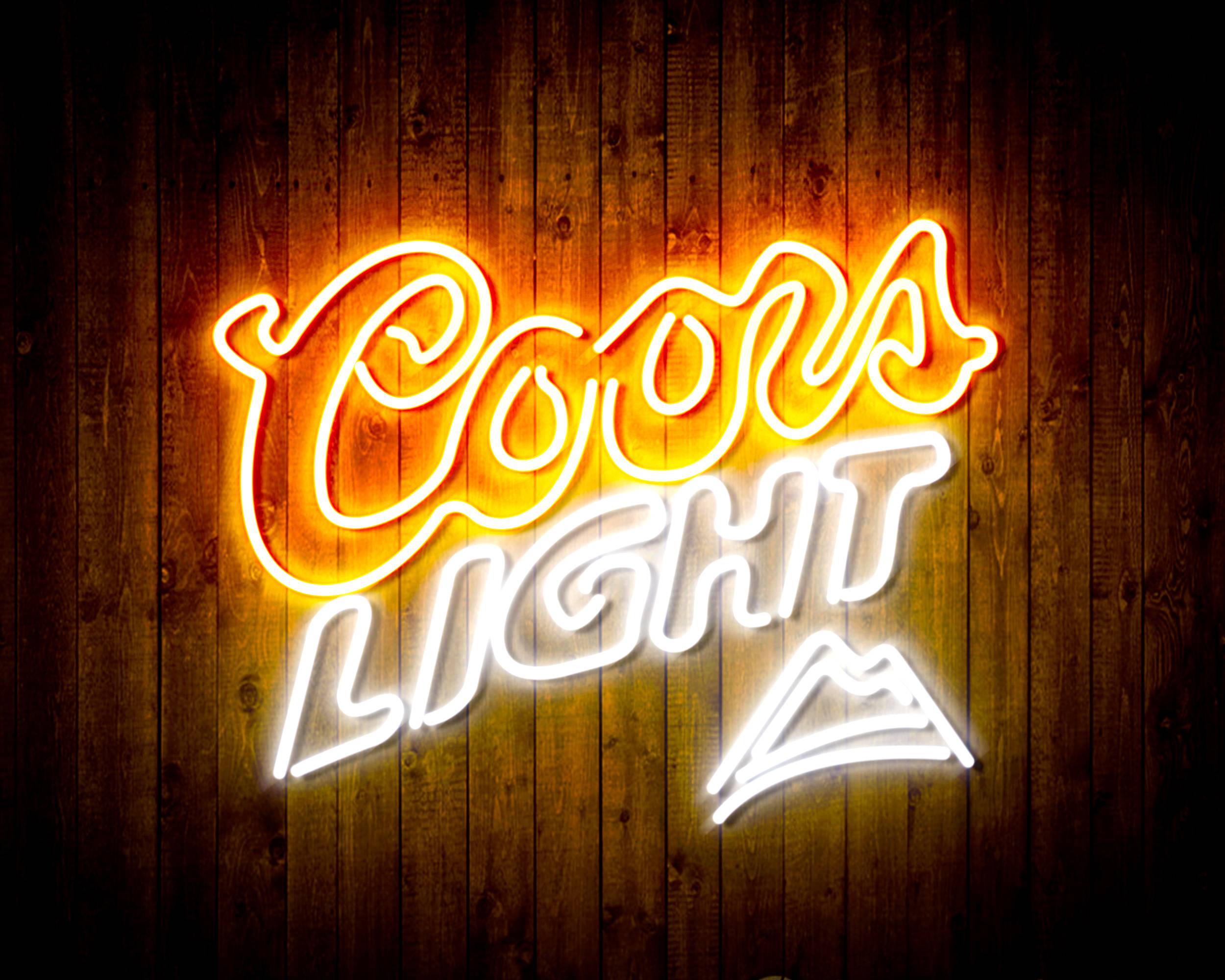 Coors Light Hill Handmade LED Neon Light Sign