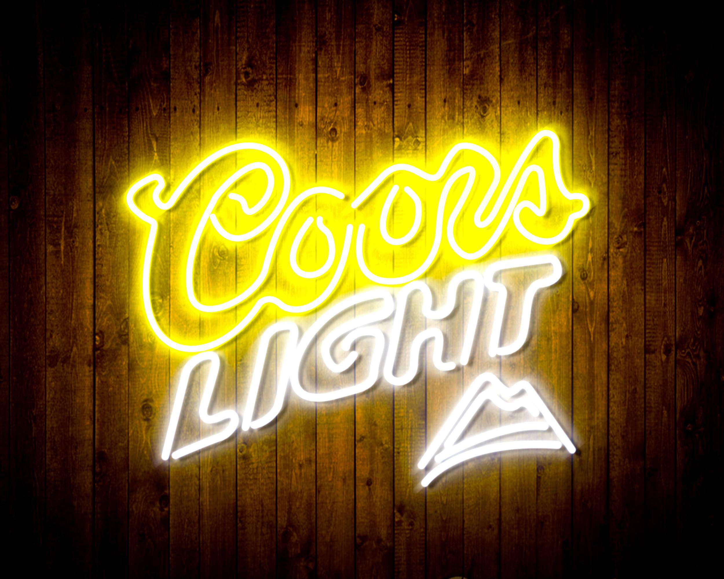 Coors Light Hill Handmade LED Neon Light Sign