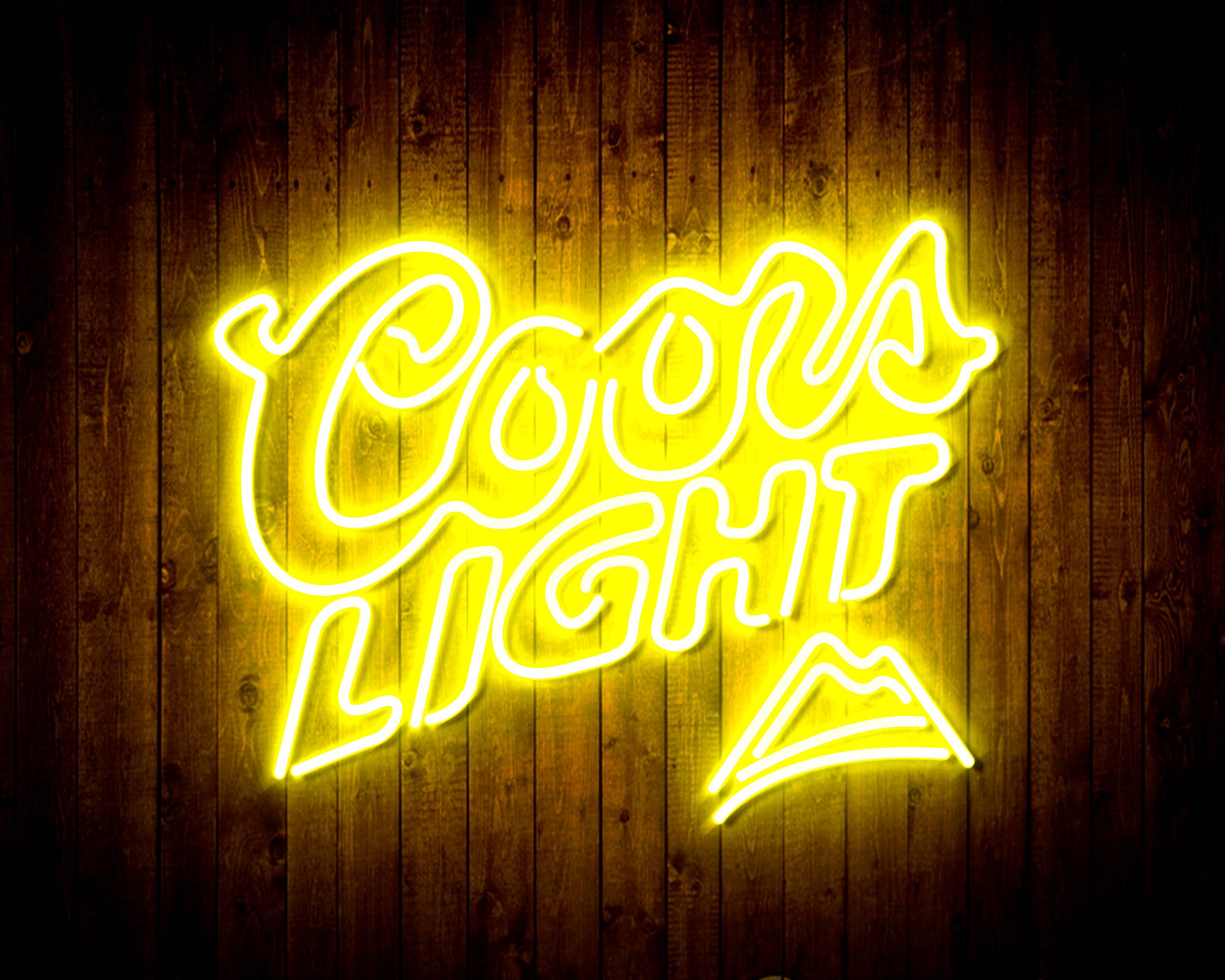 Coors Light Hill Handmade LED Neon Light Sign