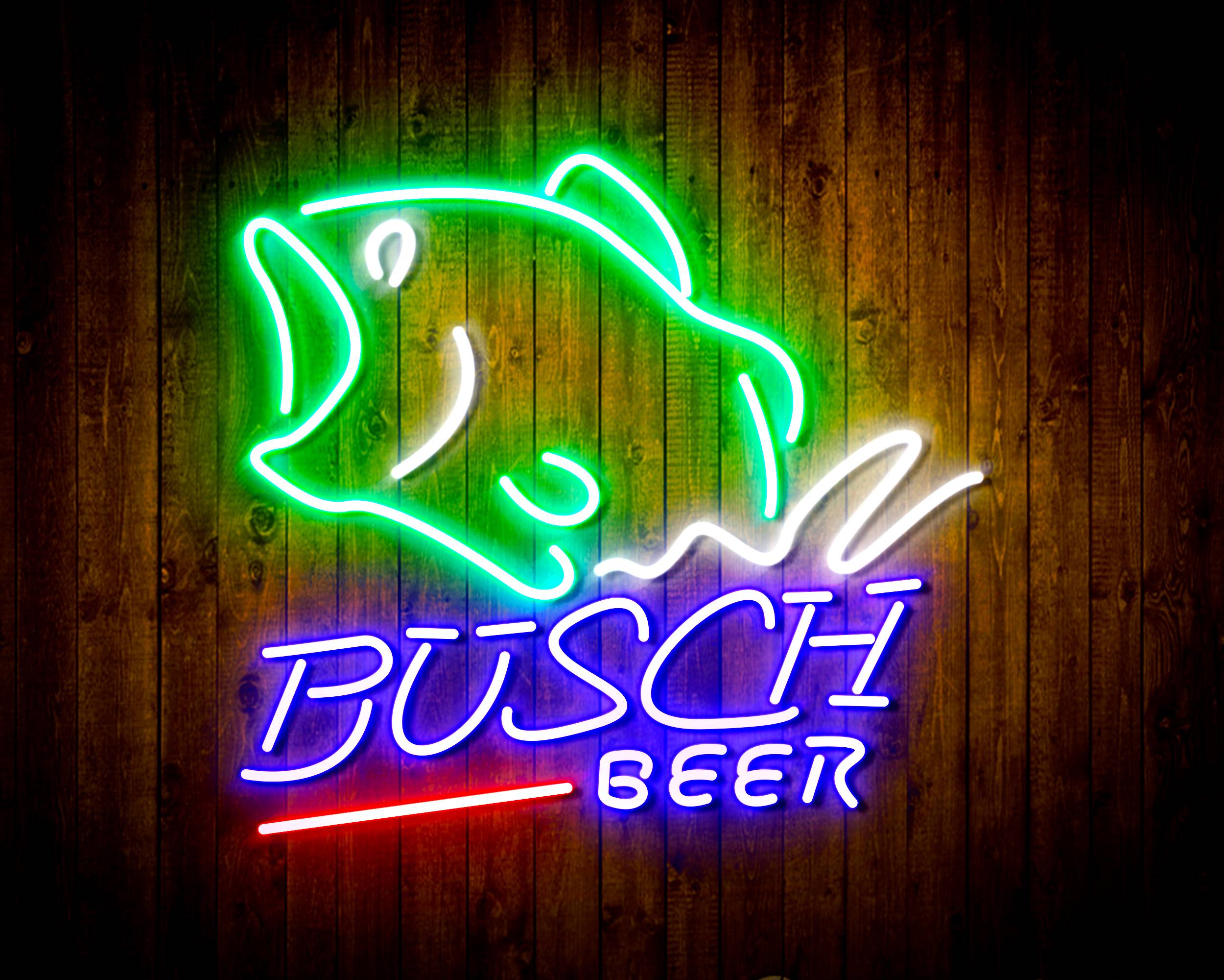 Busch Neon Busch Light Neon Bar Signs