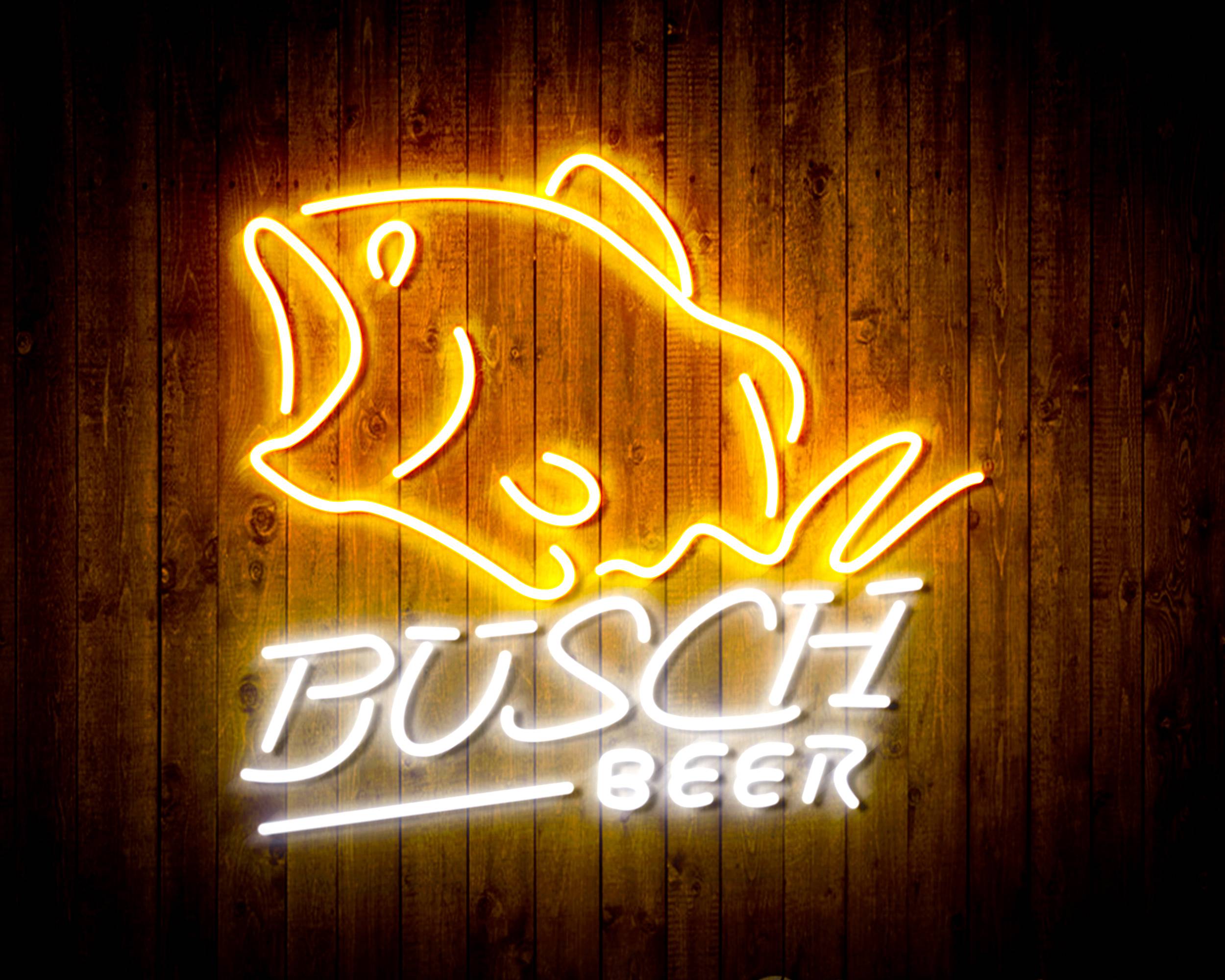 Busch Neon Busch Light Neon Bar Signs