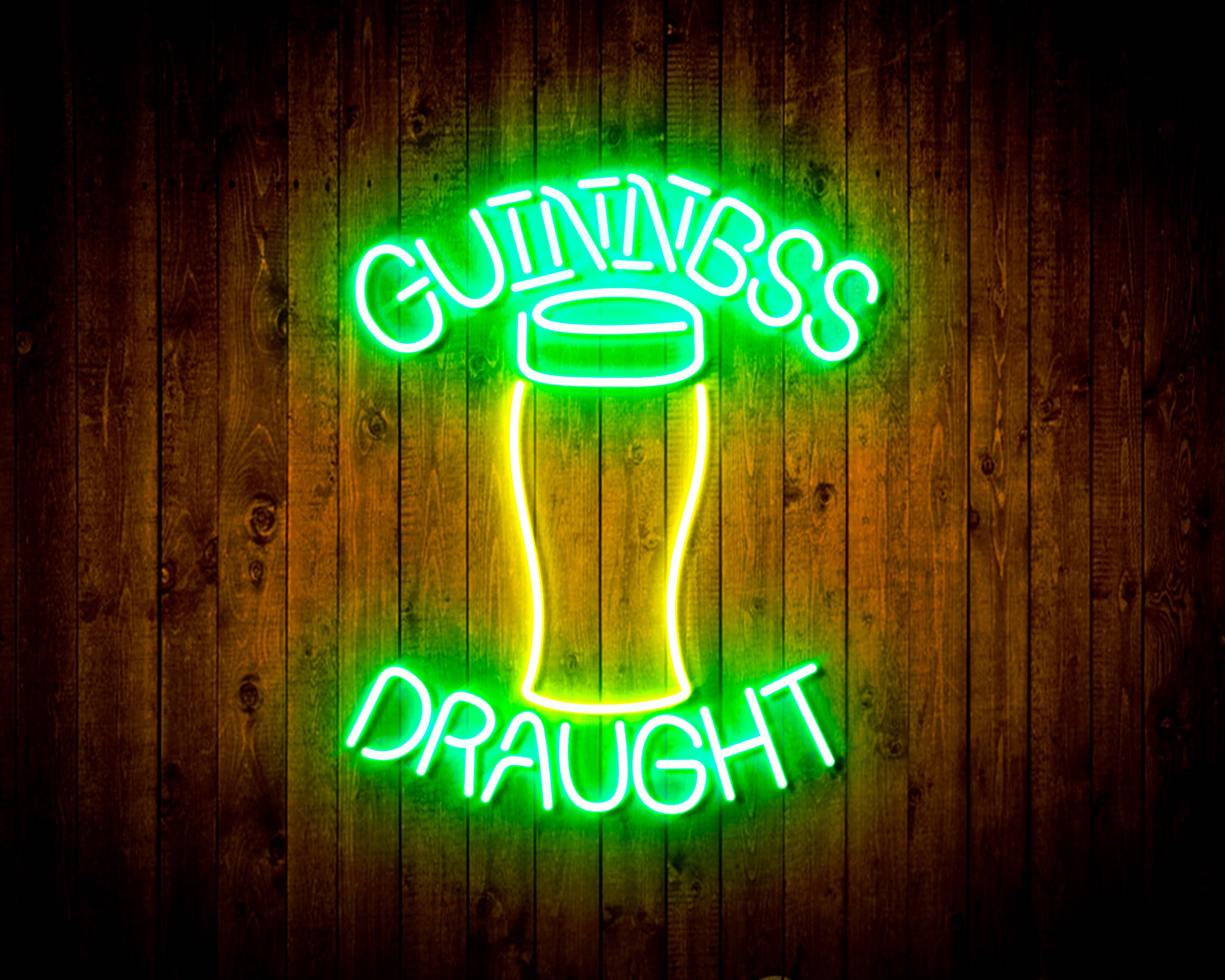 Guinness Draught Handmade LED Neon Light Sign