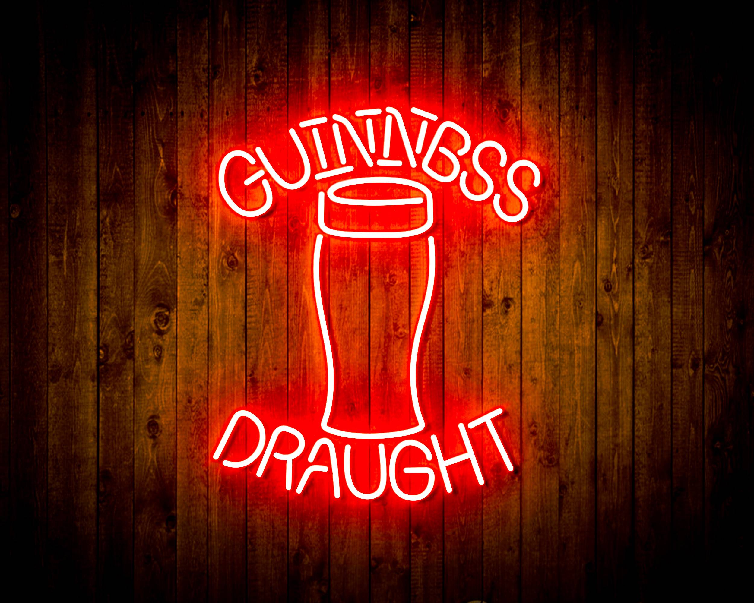 Guinness Draught Handmade LED Neon Light Sign