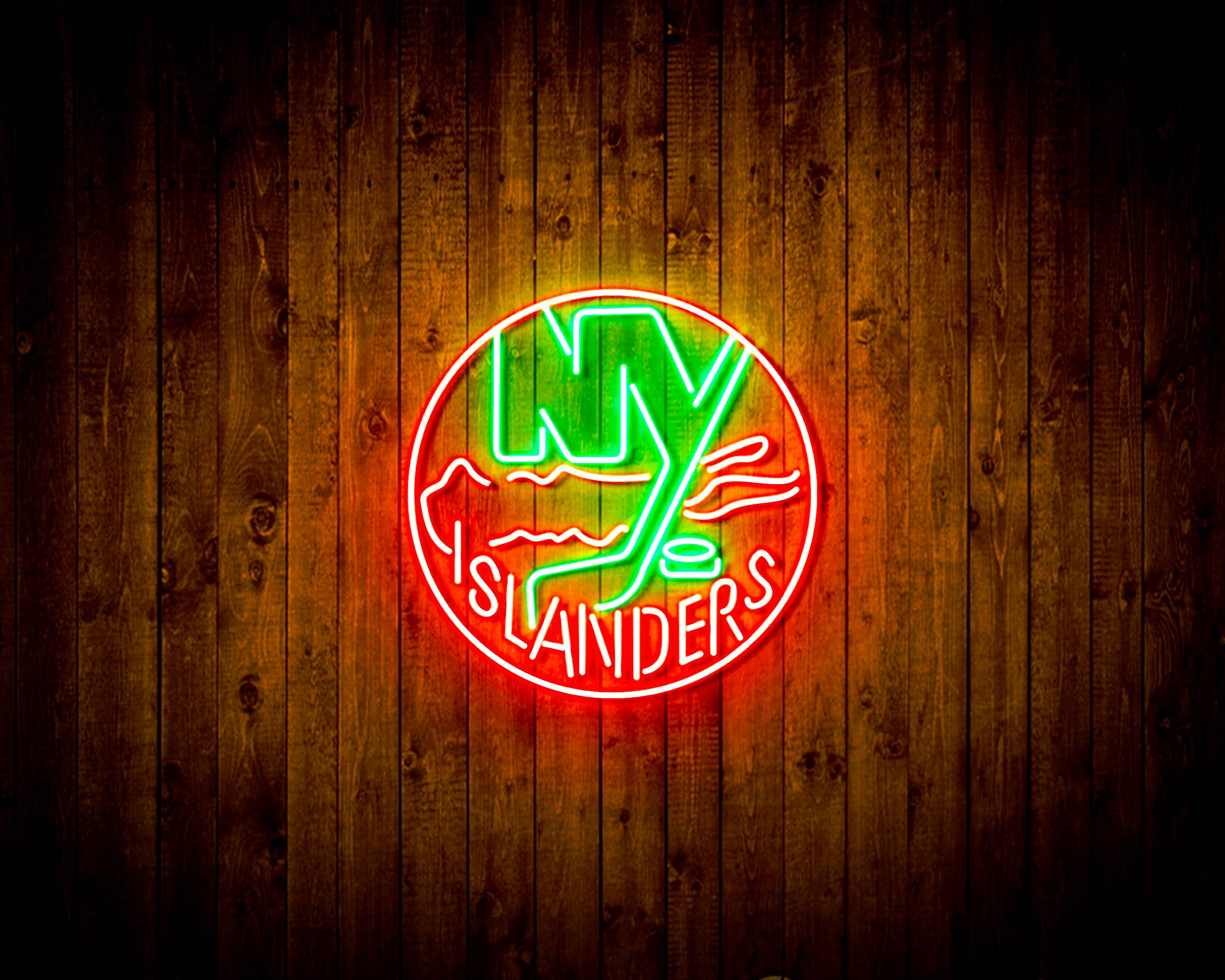 NHL New York Islanders Handmade LED Neon Light Sign