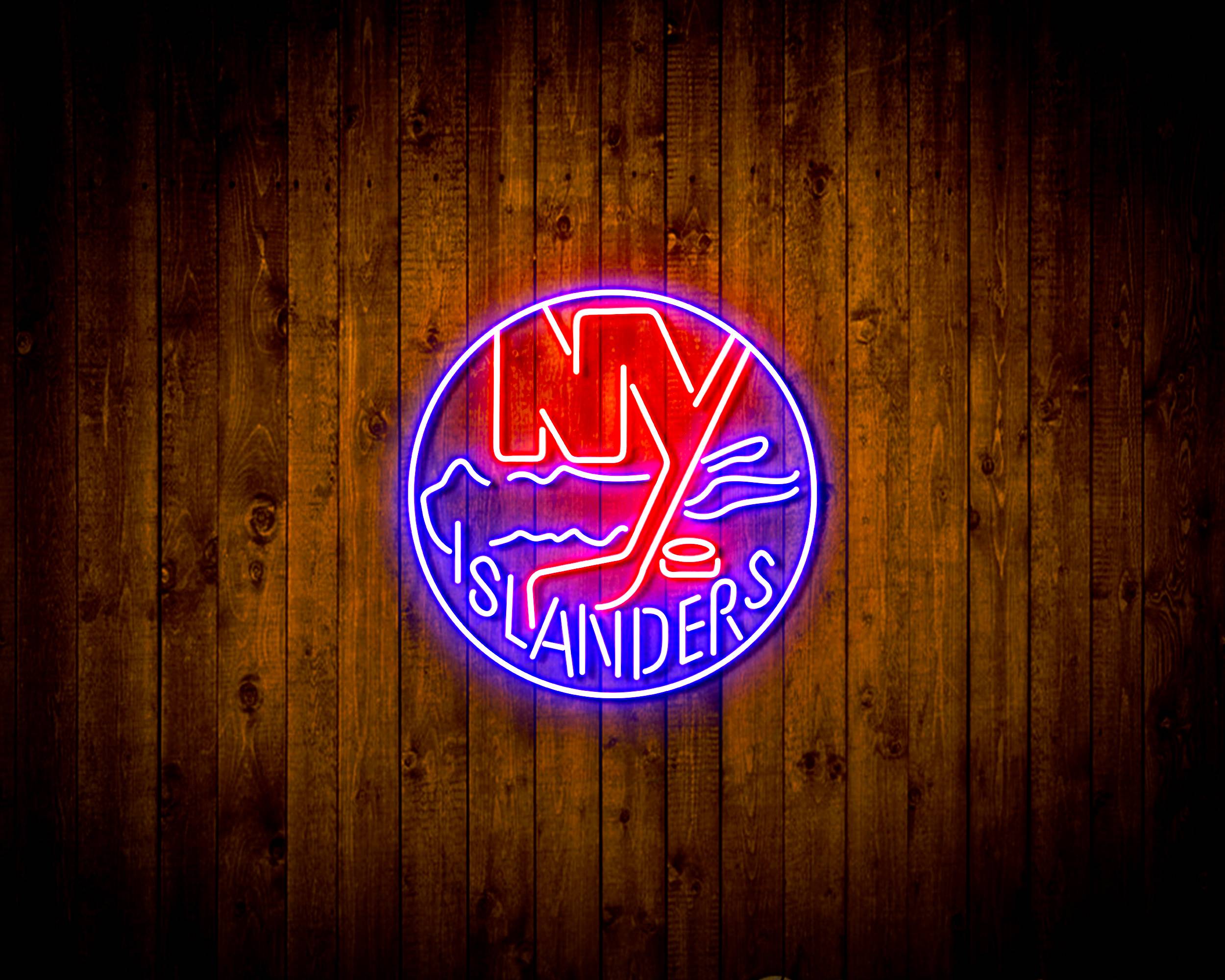 NHL New York Islanders Handmade LED Neon Light Sign