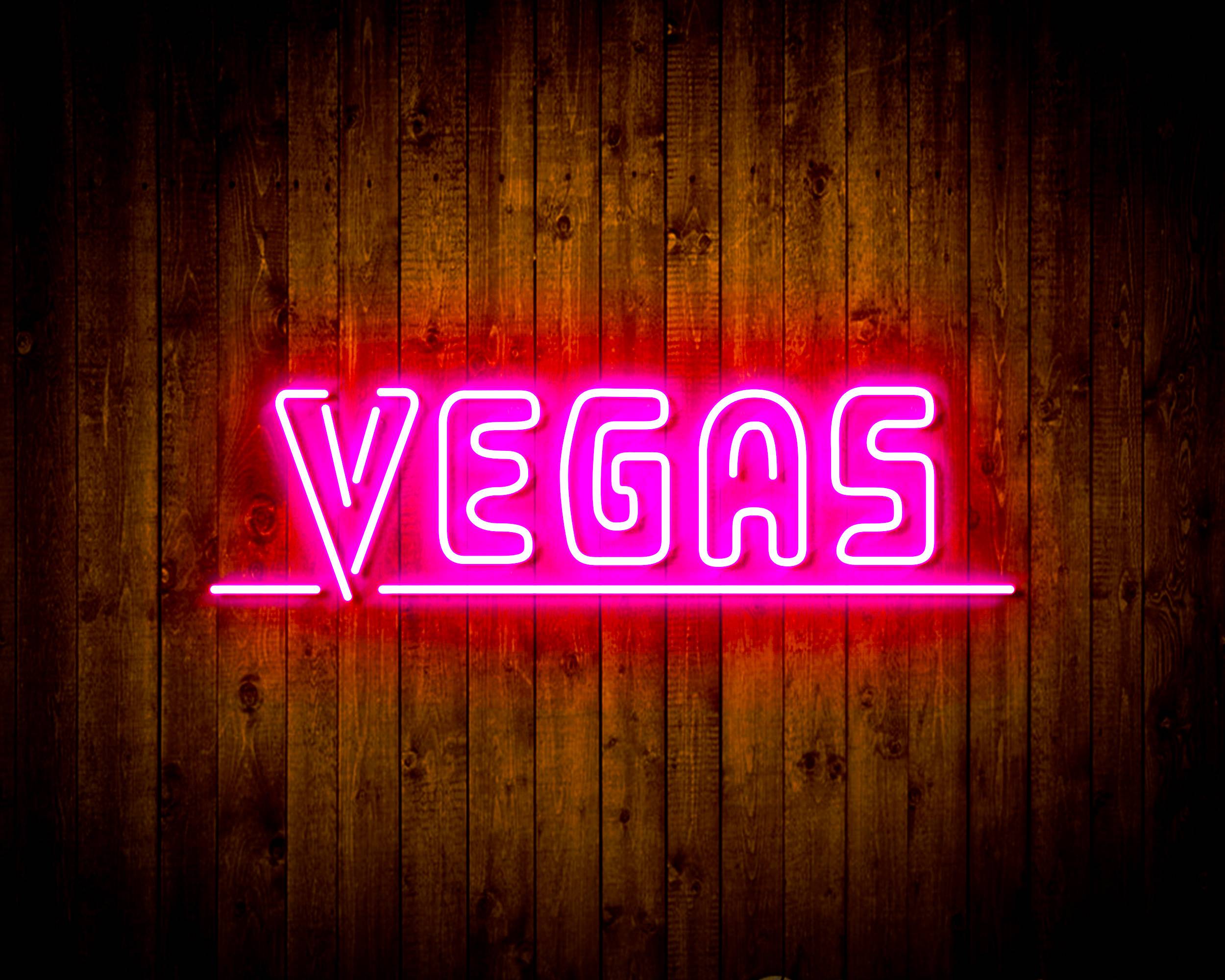 NHL Vegas Golden Knights Handmade LED Neon Light Sign