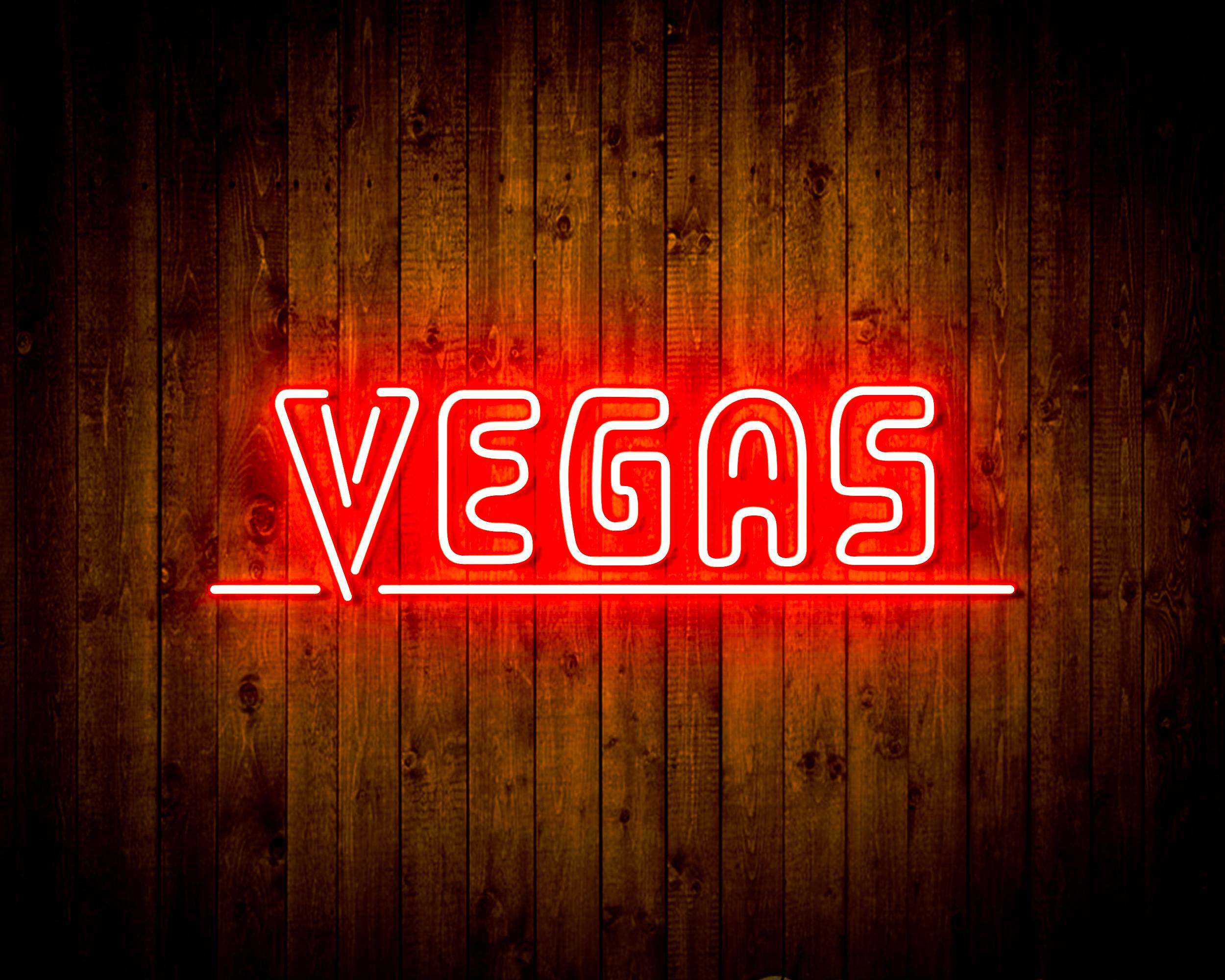 NHL Vegas Golden Knights Handmade LED Neon Light Sign