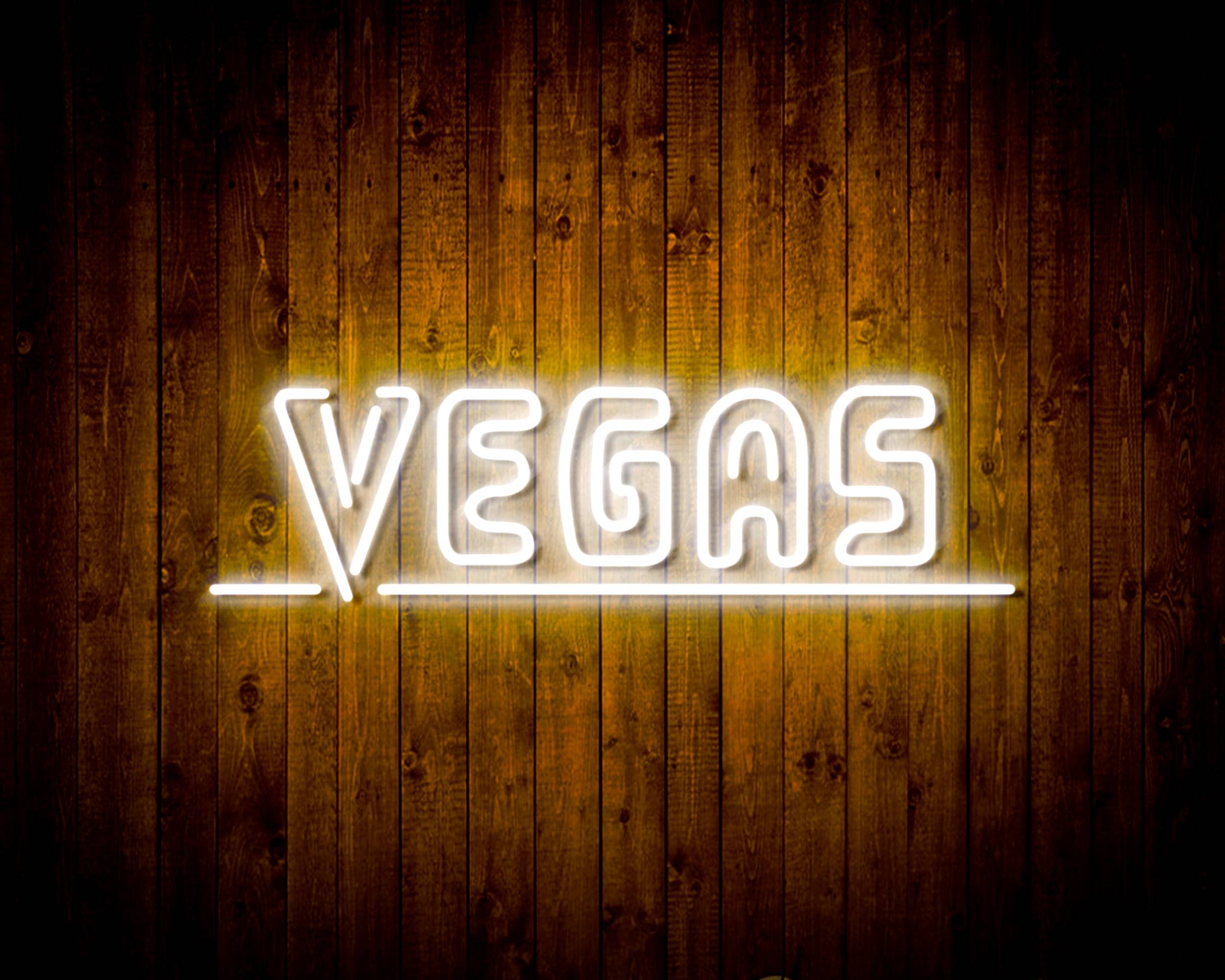 NHL Vegas Golden Knights Handmade LED Neon Light Sign