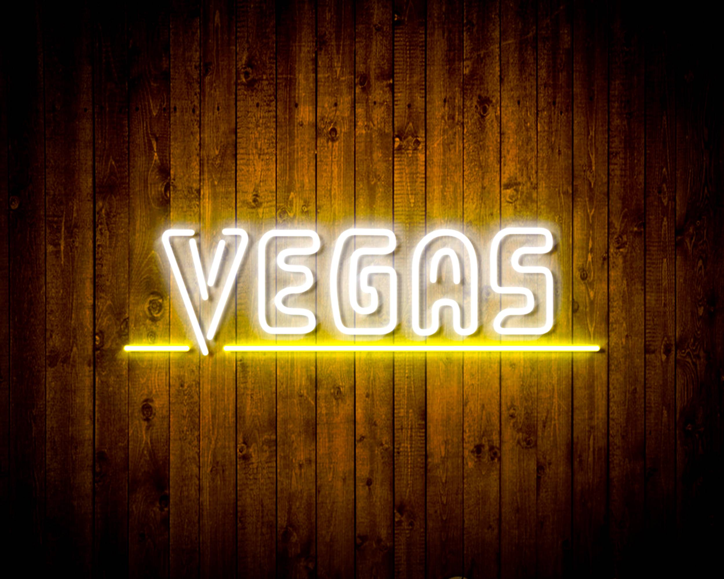 NHL Vegas Golden Knights Handmade LED Neon Light Sign