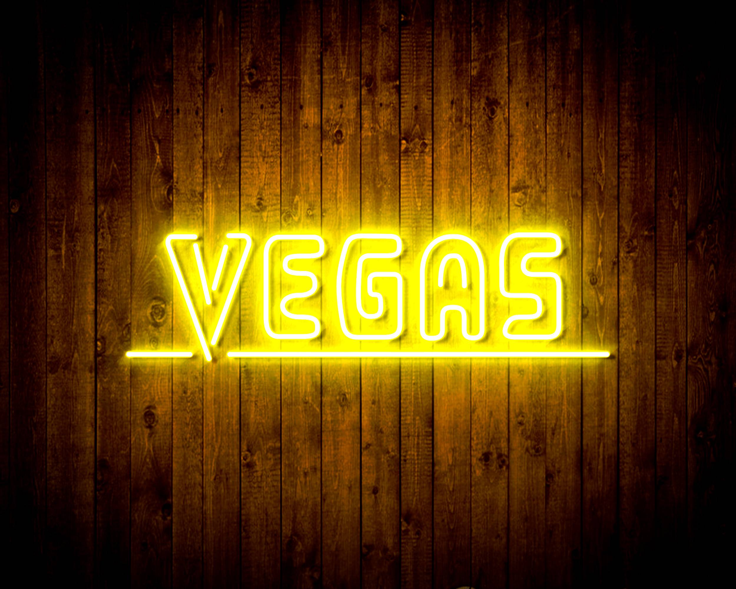 NHL Vegas Golden Knights Handmade LED Neon Light Sign