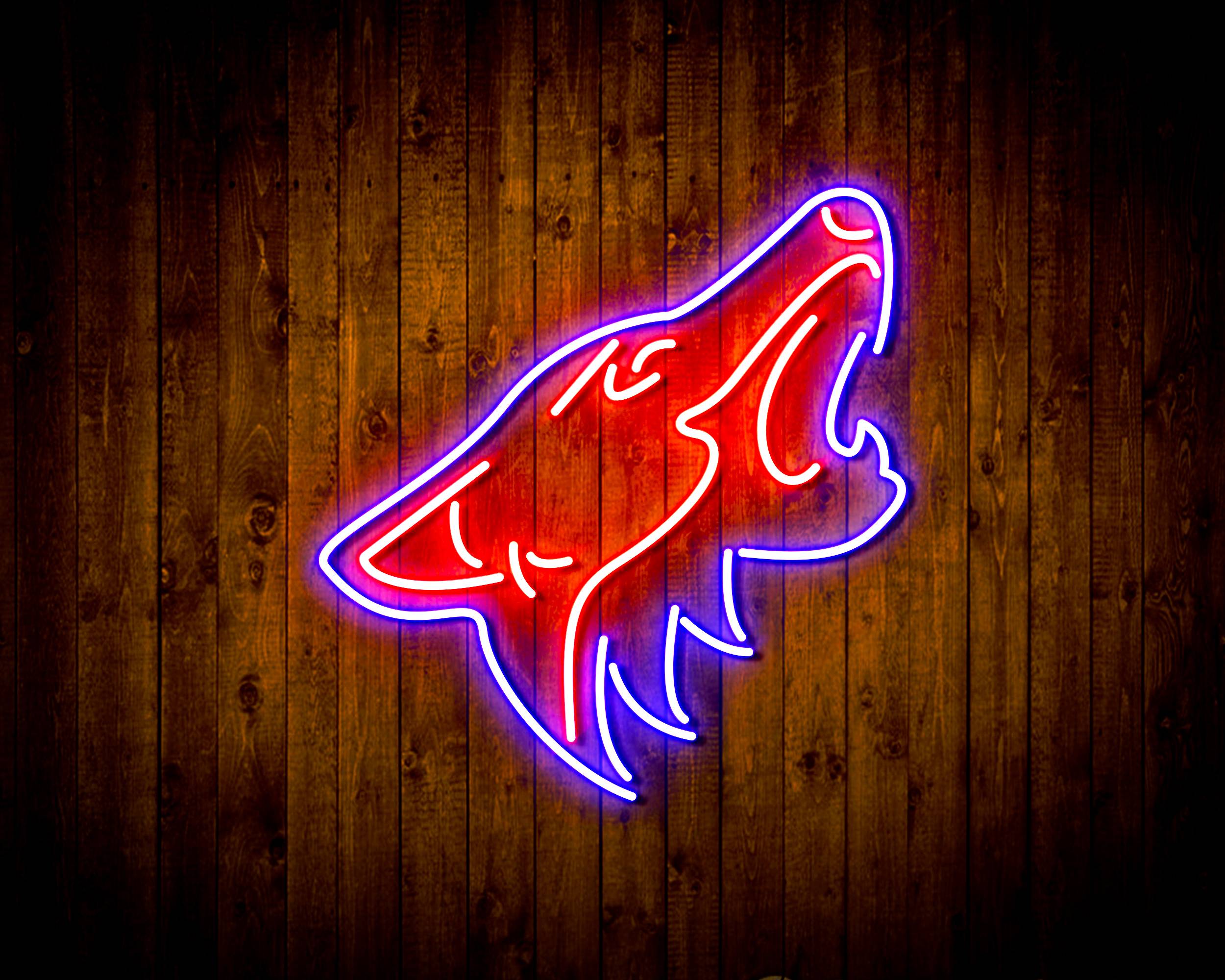 NHL Arizona Coyotes Handmade LED Neon Light Sign