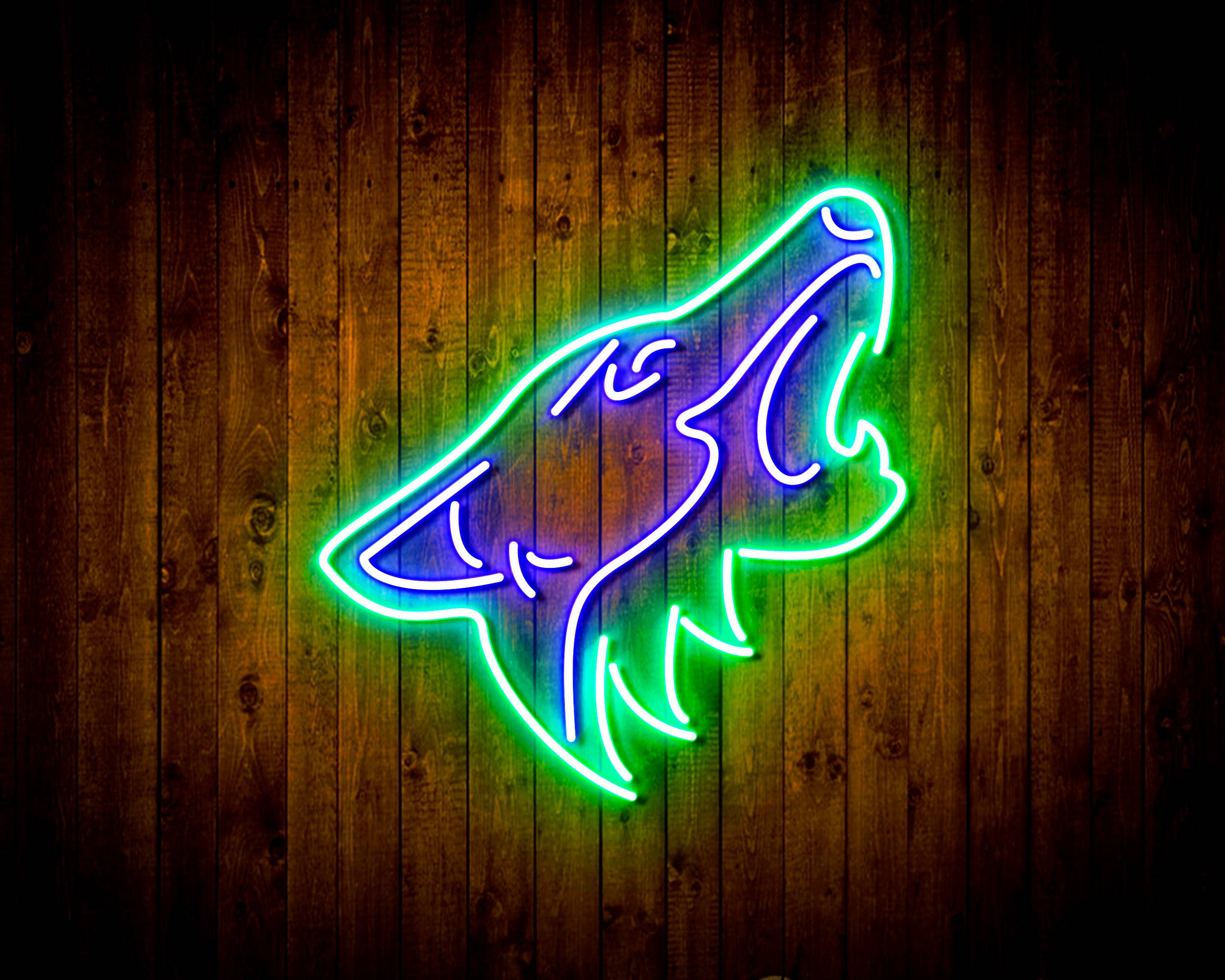 NHL Arizona Coyotes Handmade LED Neon Light Sign