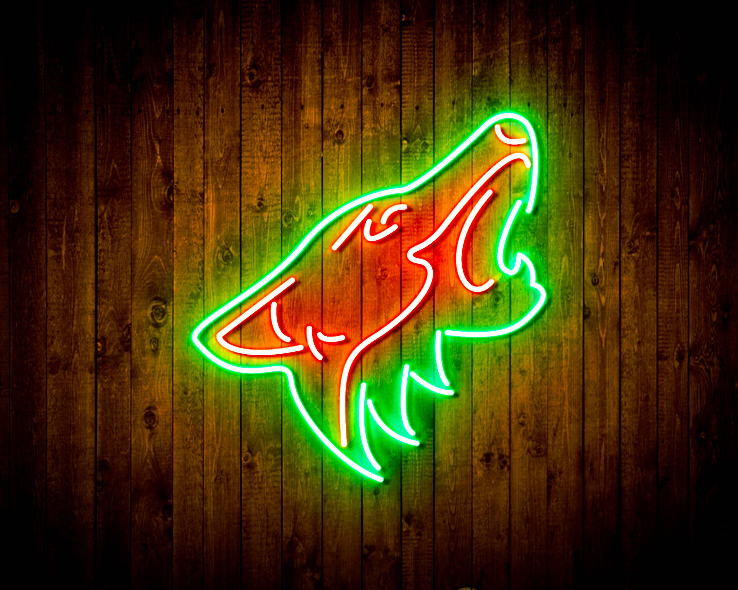 NHL Arizona Coyotes Handmade LED Neon Light Sign