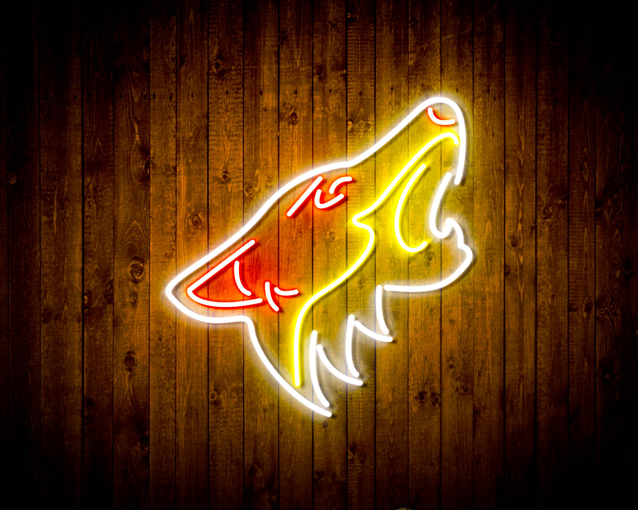 NHL Arizona Coyotes Handmade LED Neon Light Sign