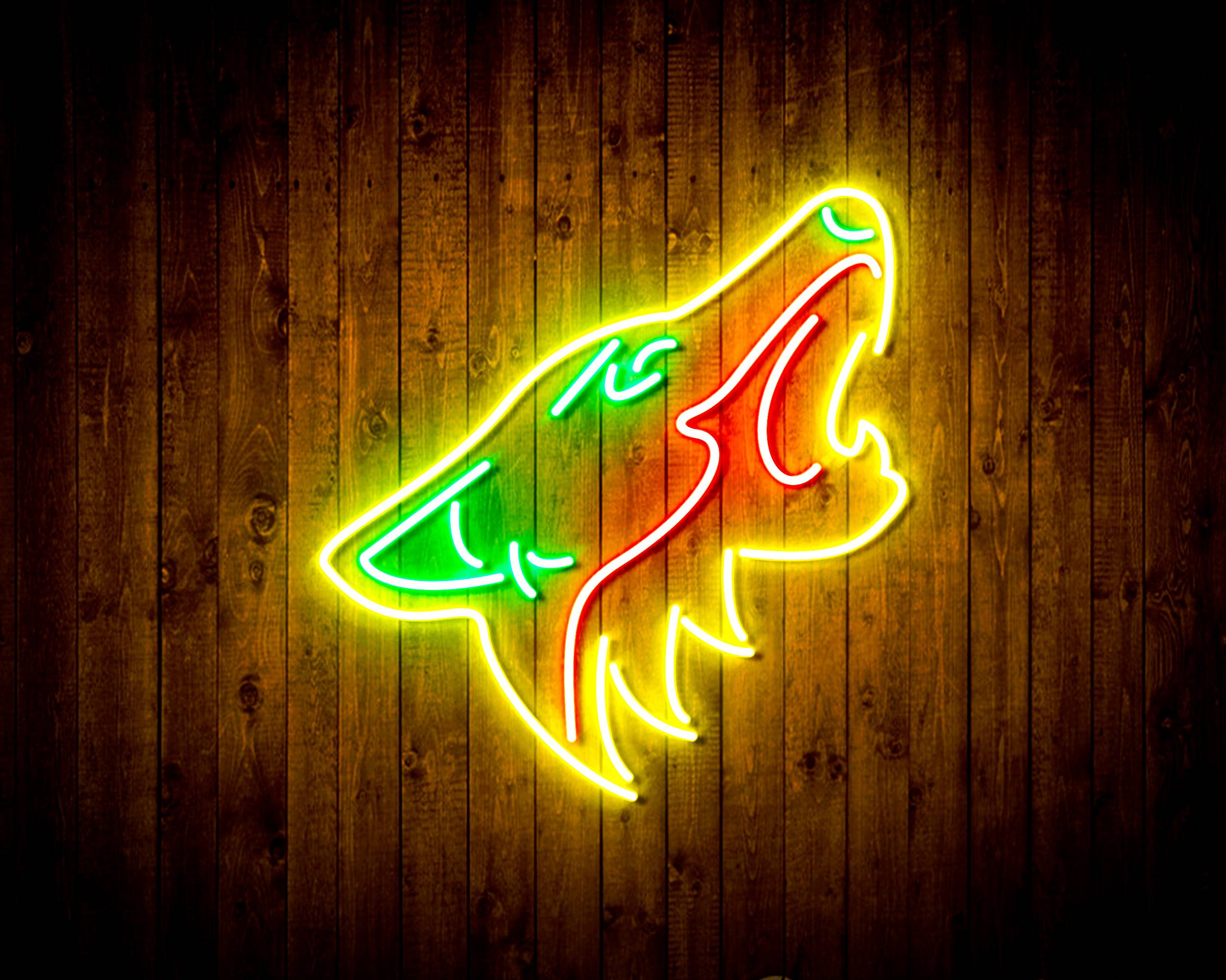 NHL Arizona Coyotes Handmade LED Neon Light Sign