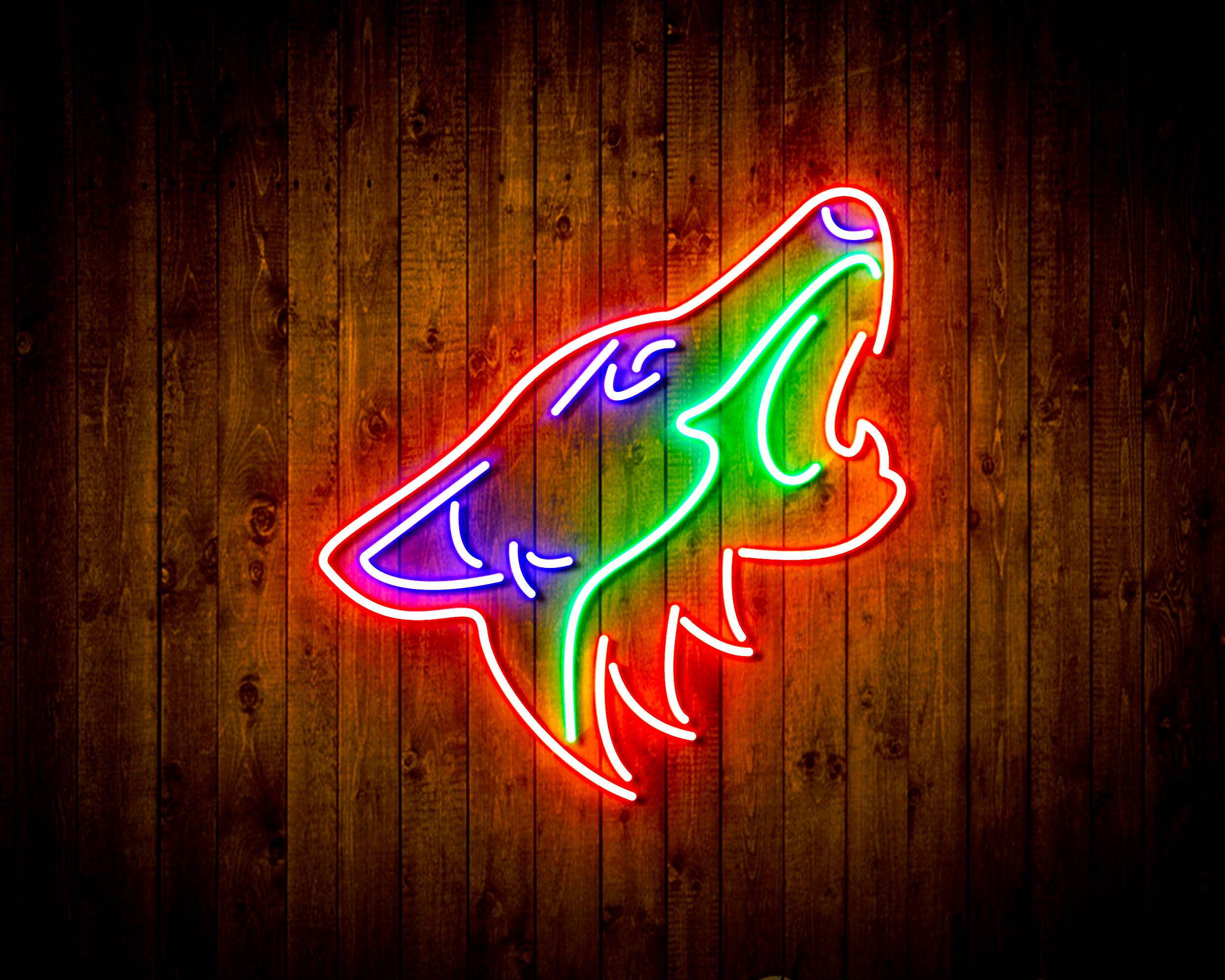 NHL Arizona Coyotes Handmade LED Neon Light Sign