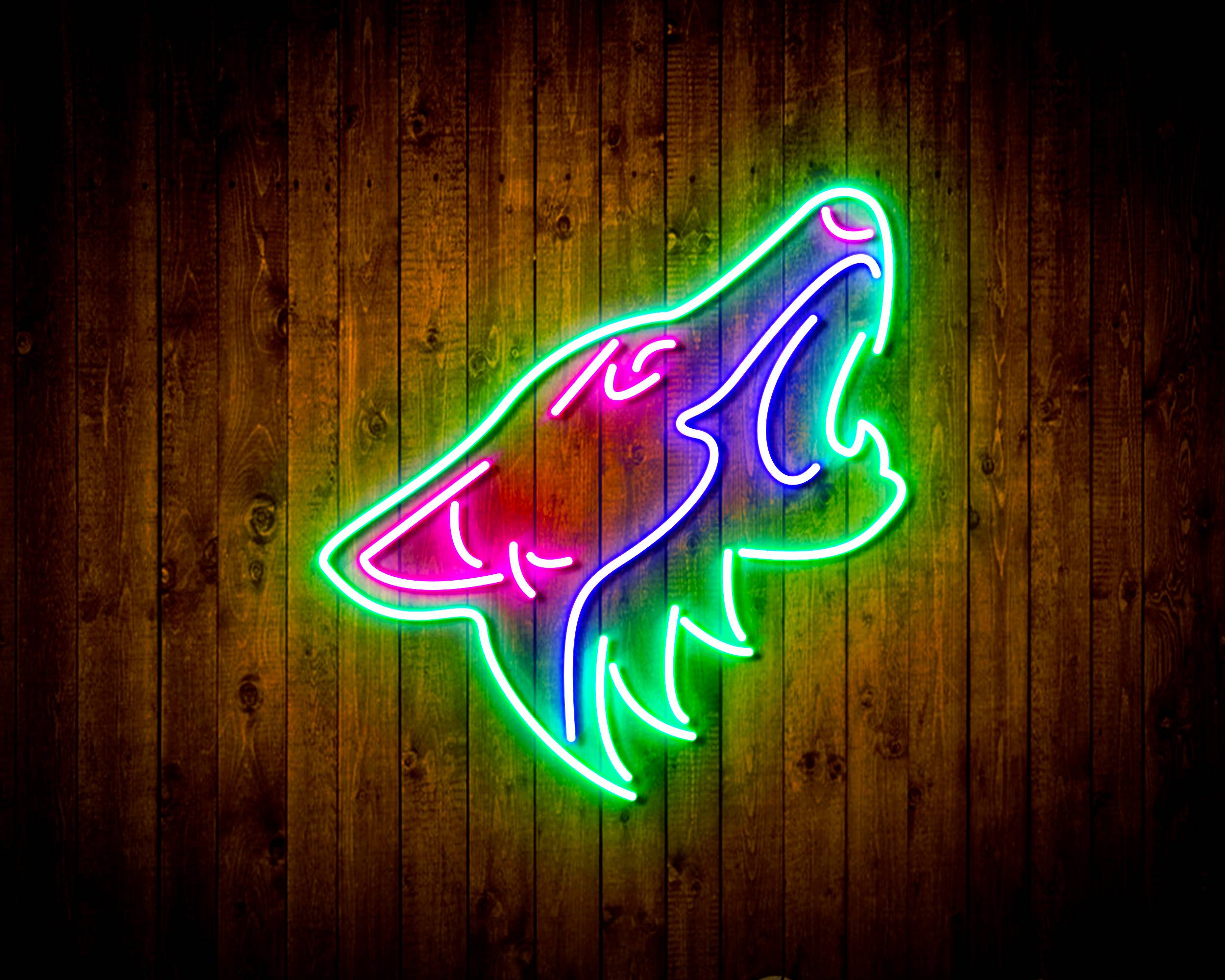 NHL Arizona Coyotes Handmade LED Neon Light Sign