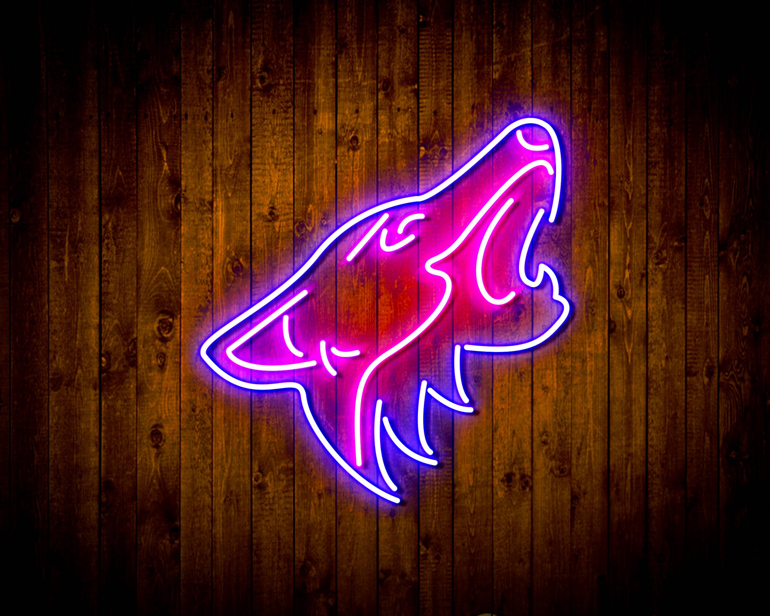 NHL Arizona Coyotes Handmade LED Neon Light Sign