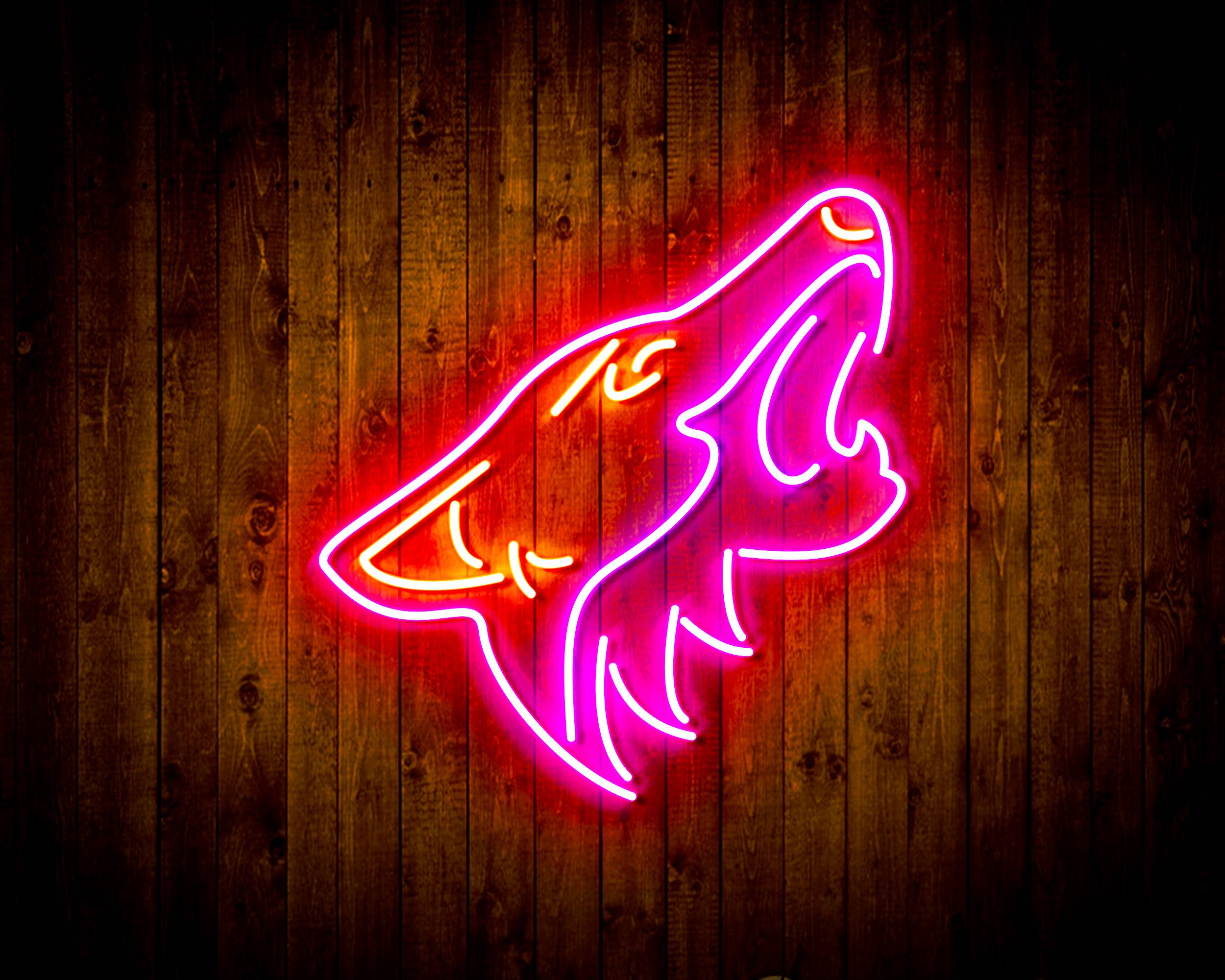 NHL Arizona Coyotes Handmade LED Neon Light Sign