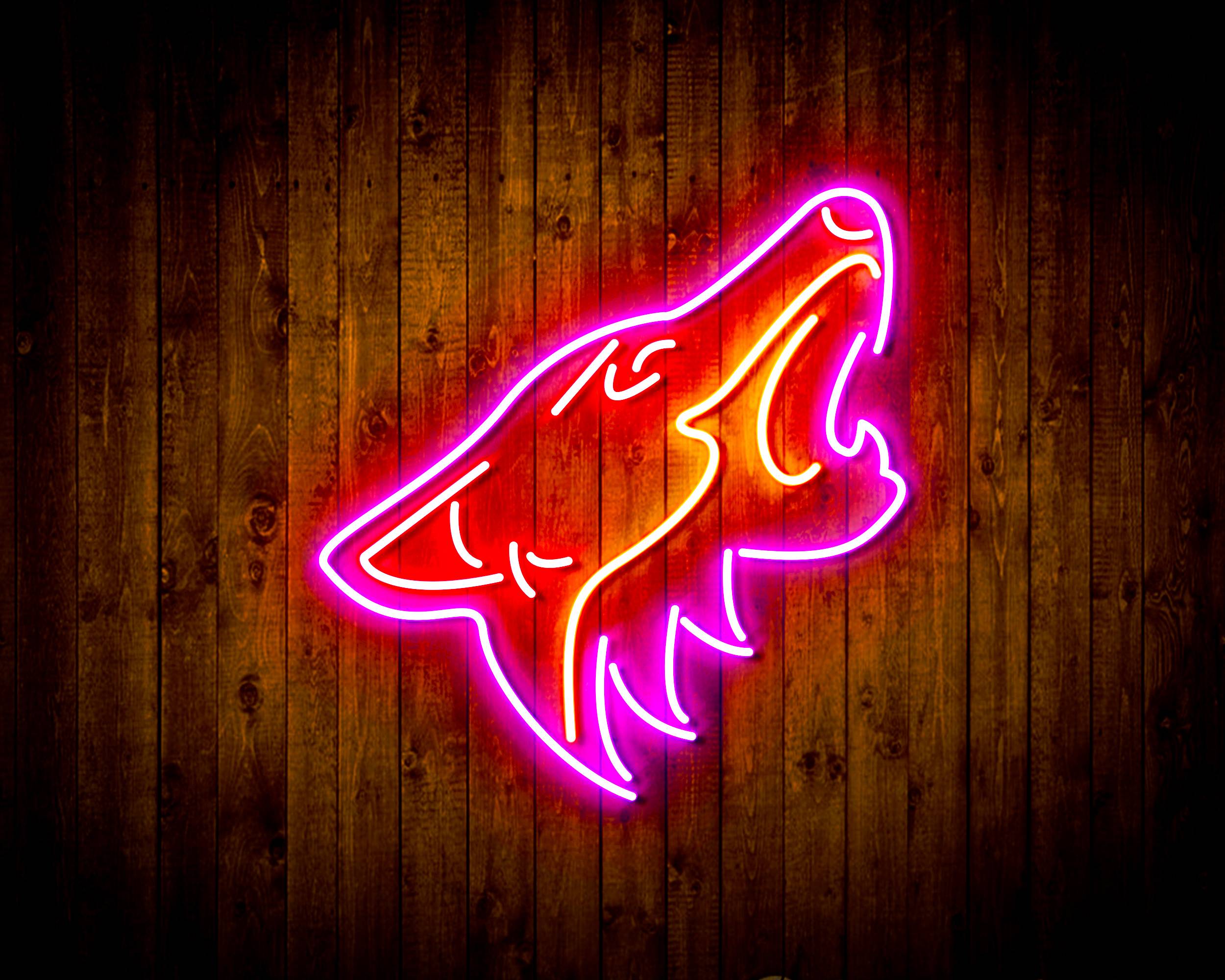 NHL Arizona Coyotes Handmade LED Neon Light Sign