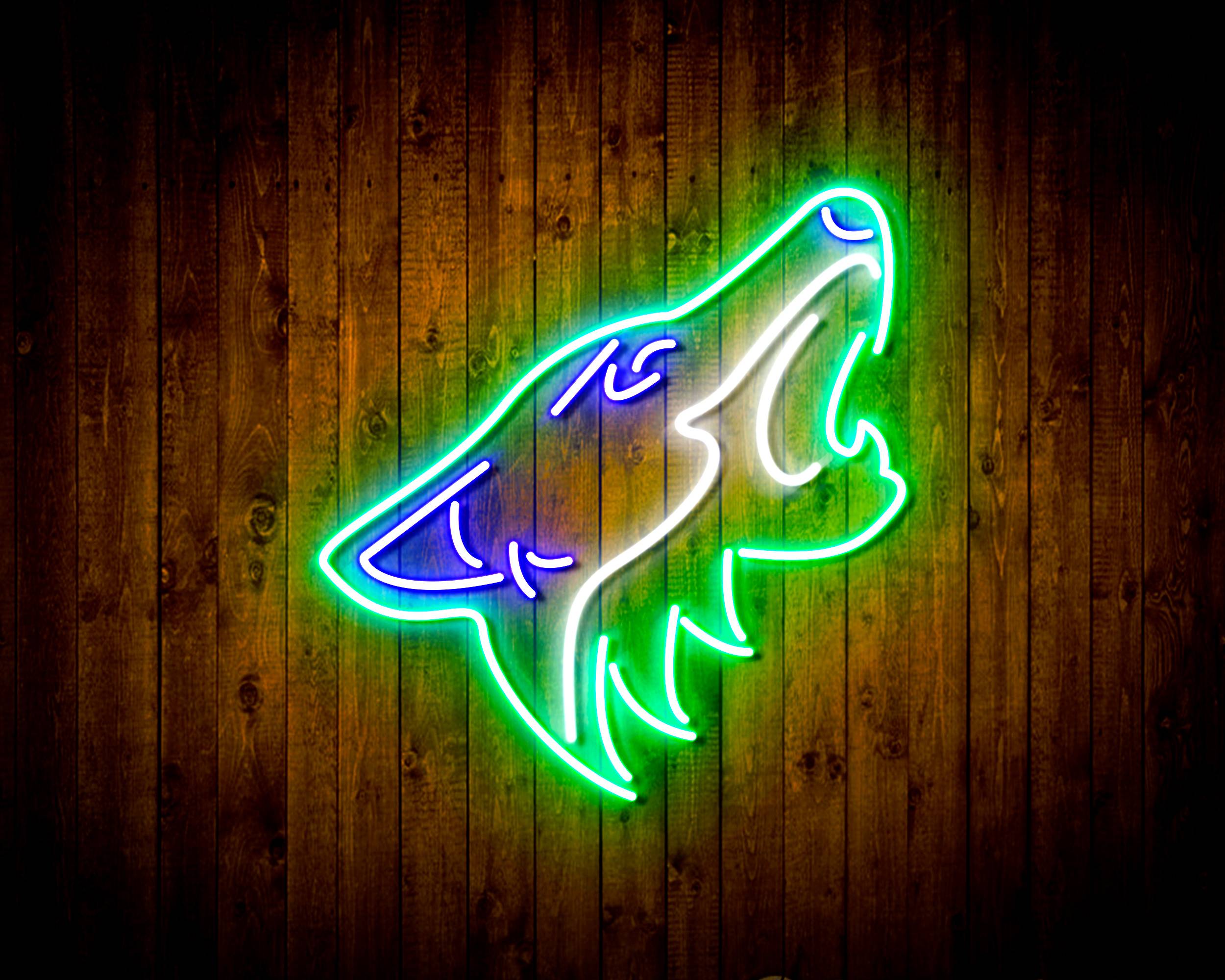 NHL Arizona Coyotes Handmade LED Neon Light Sign