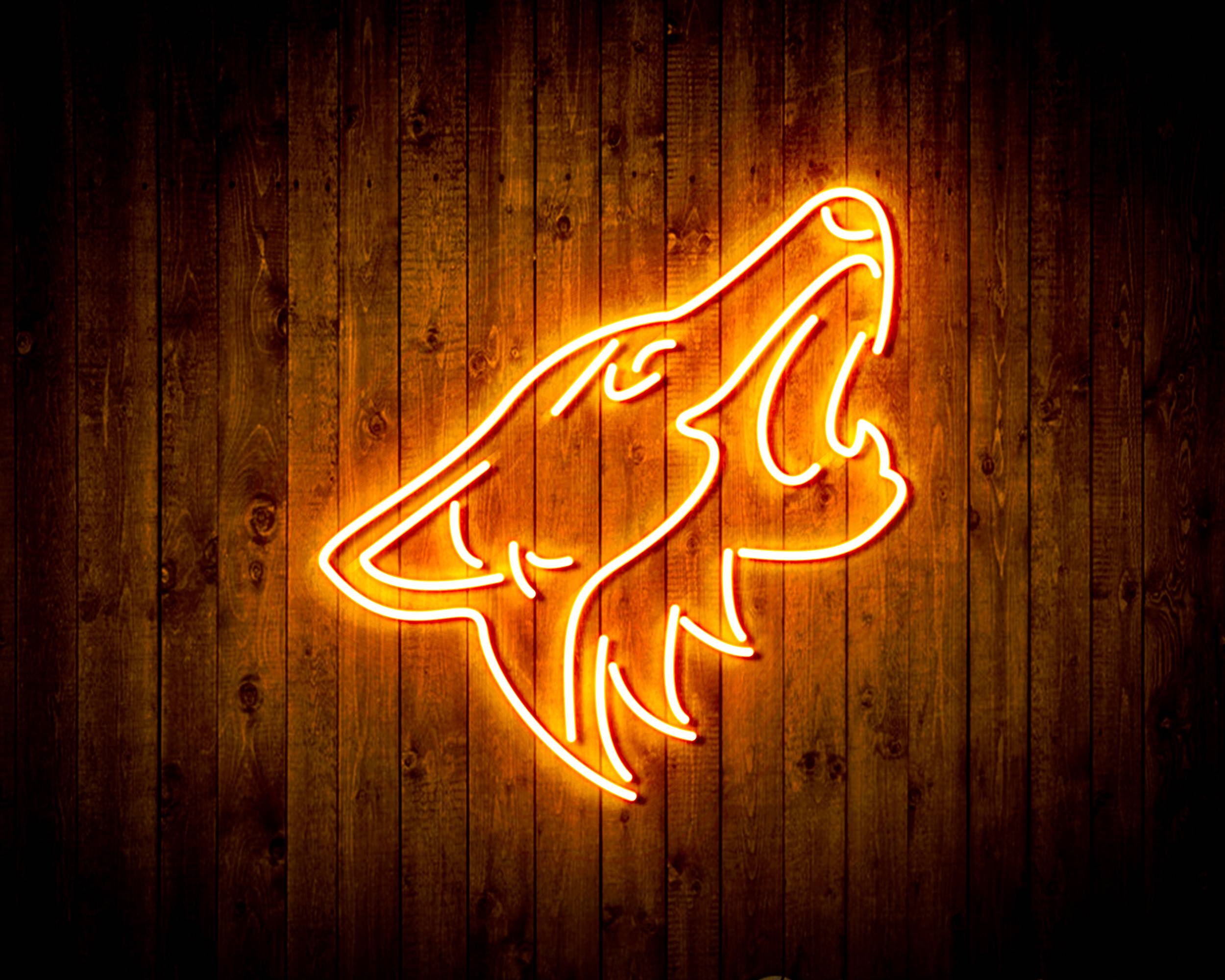 NHL Arizona Coyotes Handmade LED Neon Light Sign