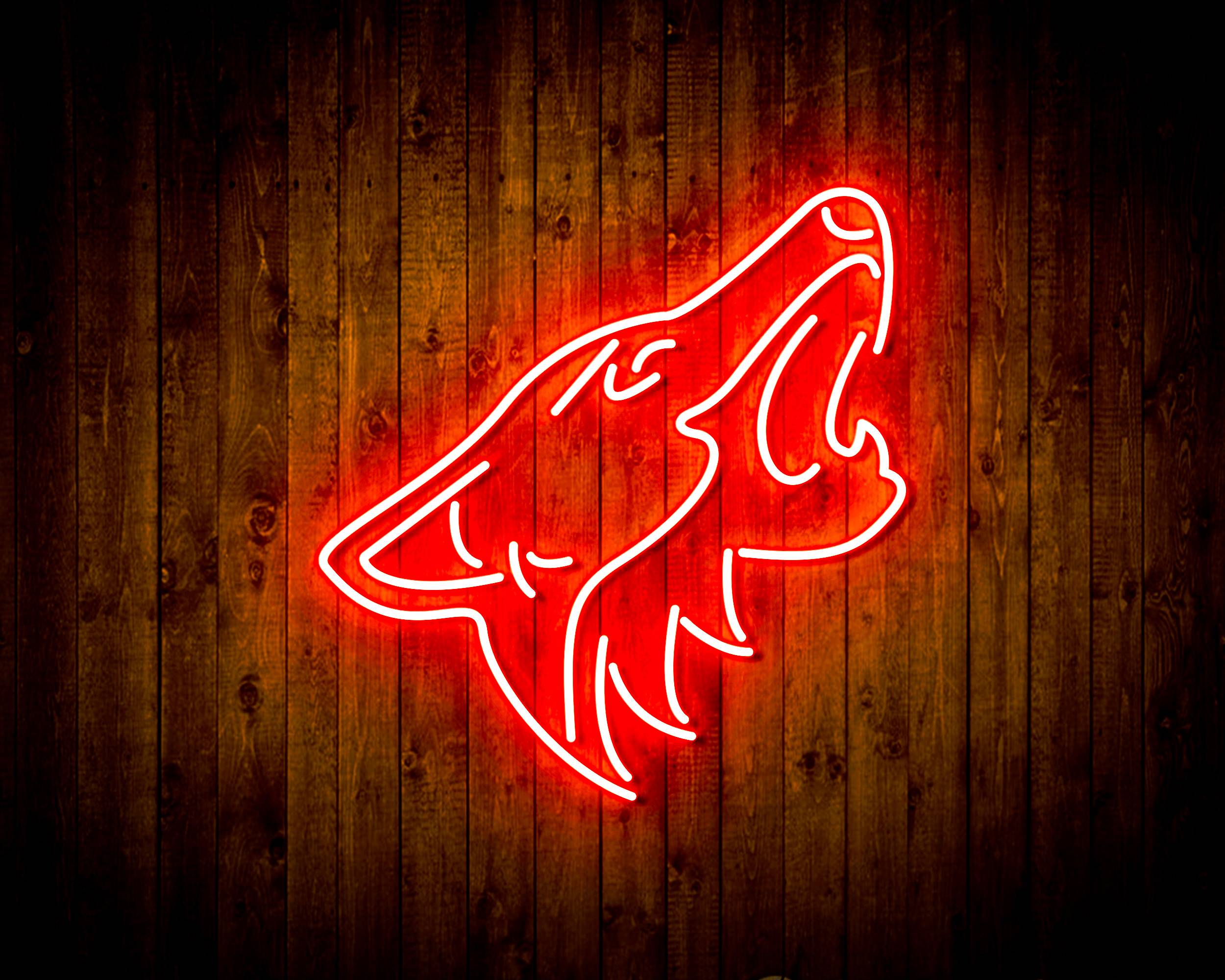 NHL Arizona Coyotes Handmade LED Neon Light Sign