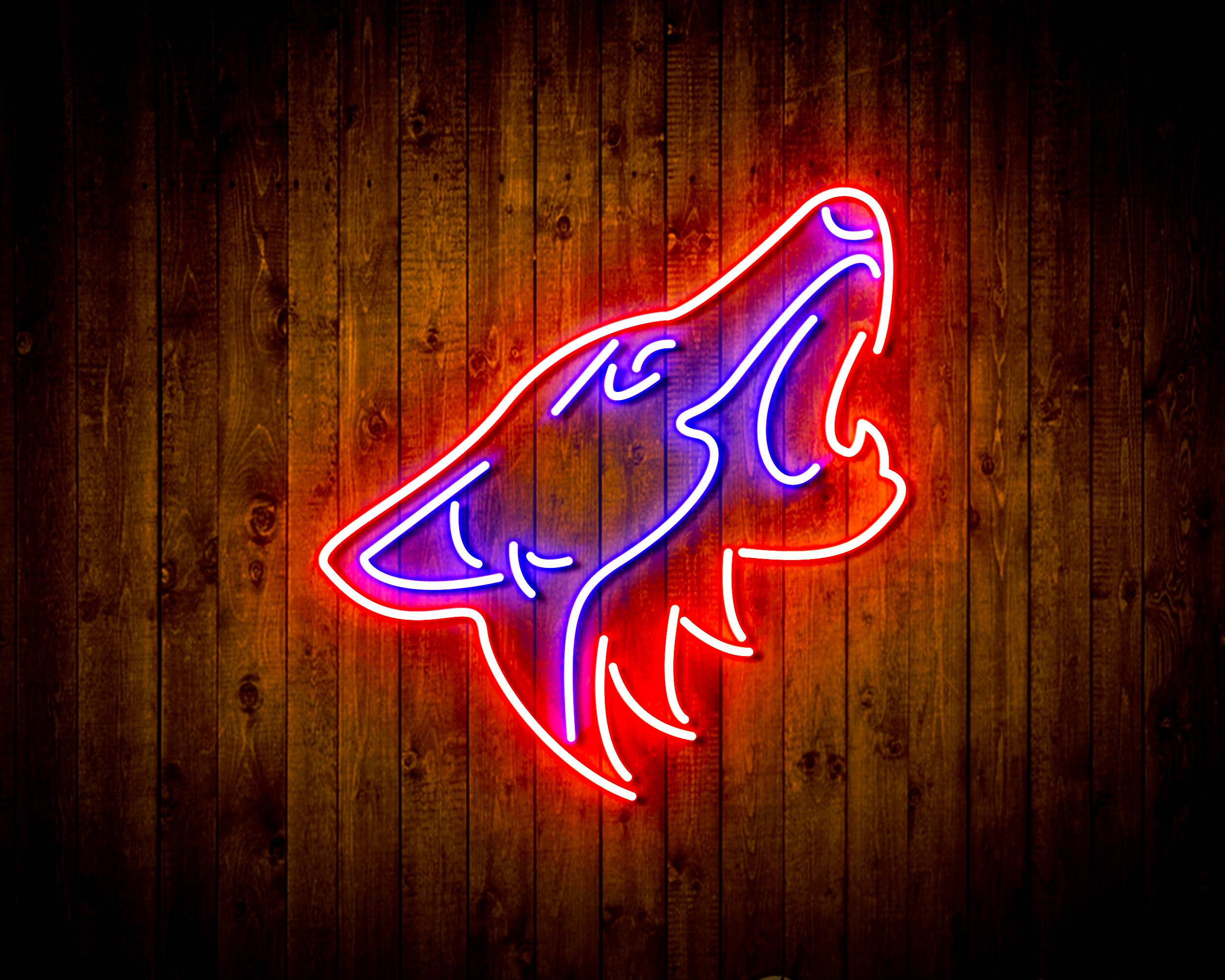 NHL Arizona Coyotes Handmade LED Neon Light Sign