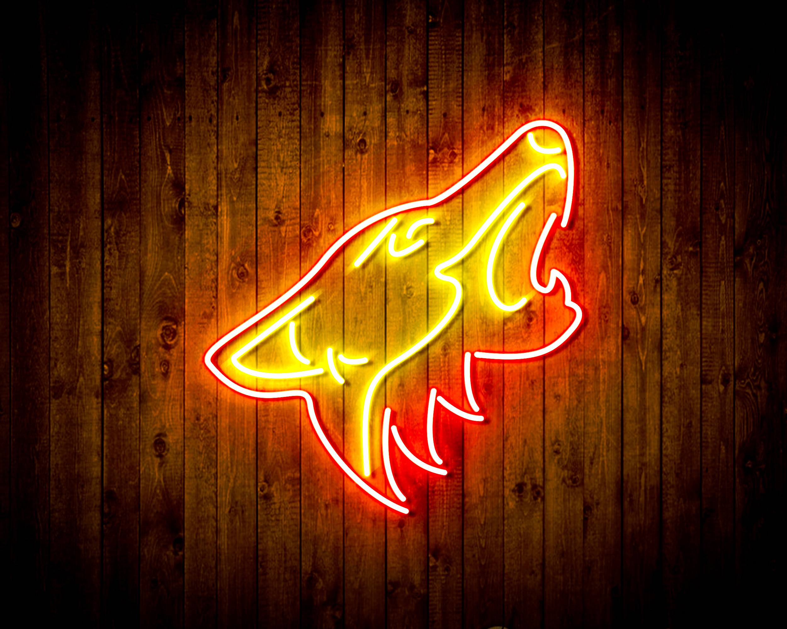 NHL Arizona Coyotes Handmade LED Neon Light Sign