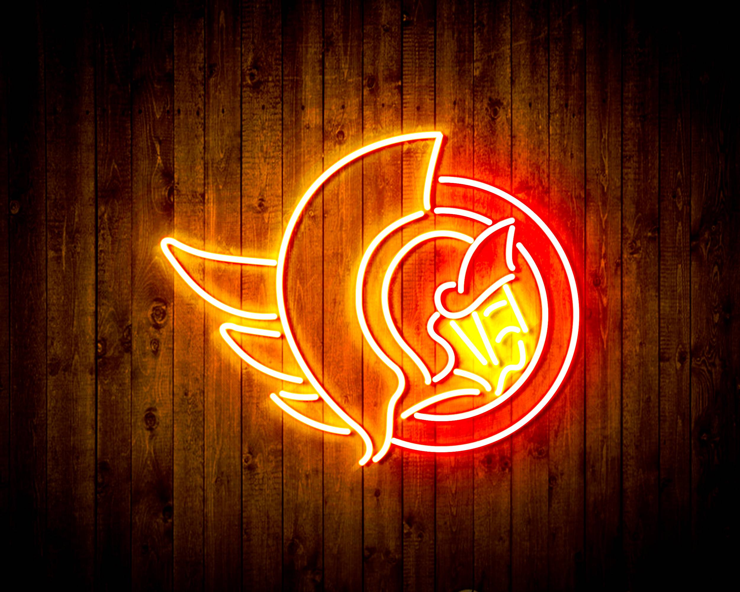 NHL Ottawa Senators Flex LED Neon Sign - LED LAB CAVE