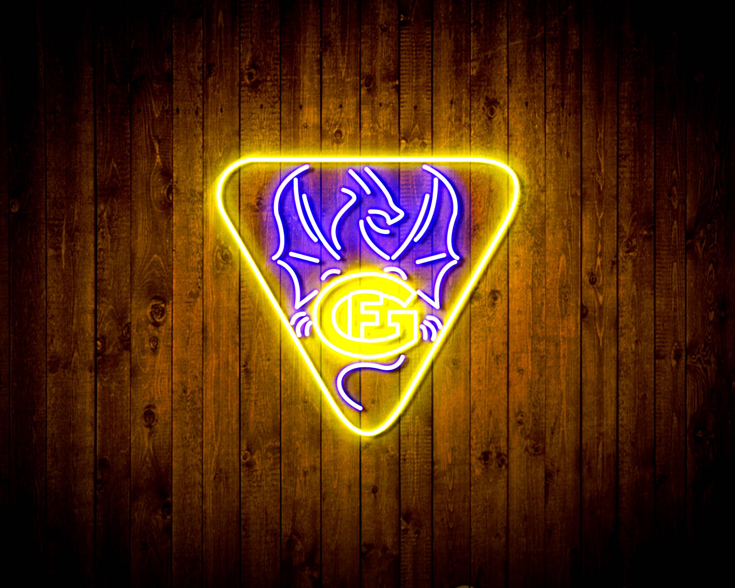 Hockey Club Fribourg-Gott¨¦ron logo Handmade LED Neon Light Sign